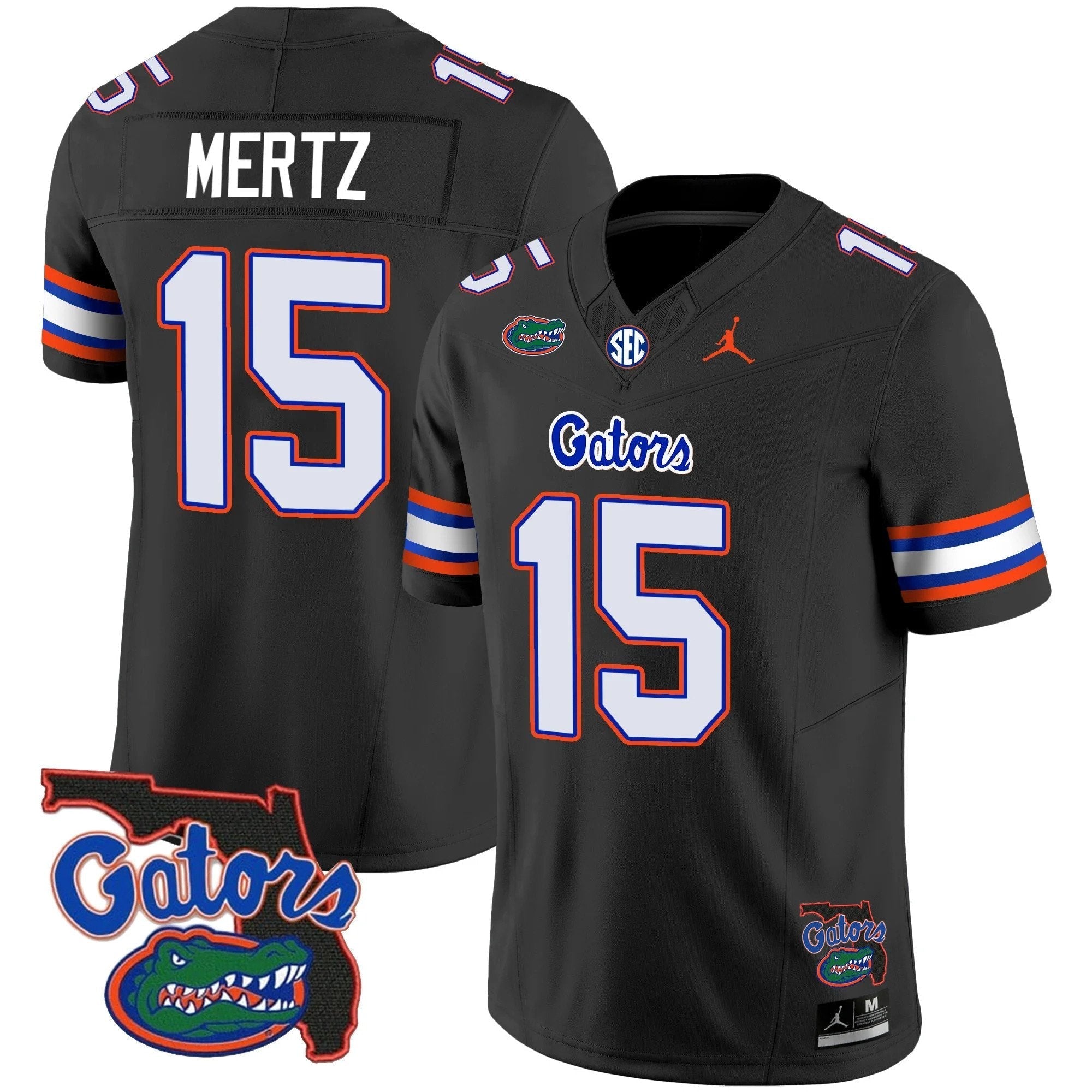 Men Florida Gators 2023 Vapor Limited Jersey - Florida Map - All Stitched