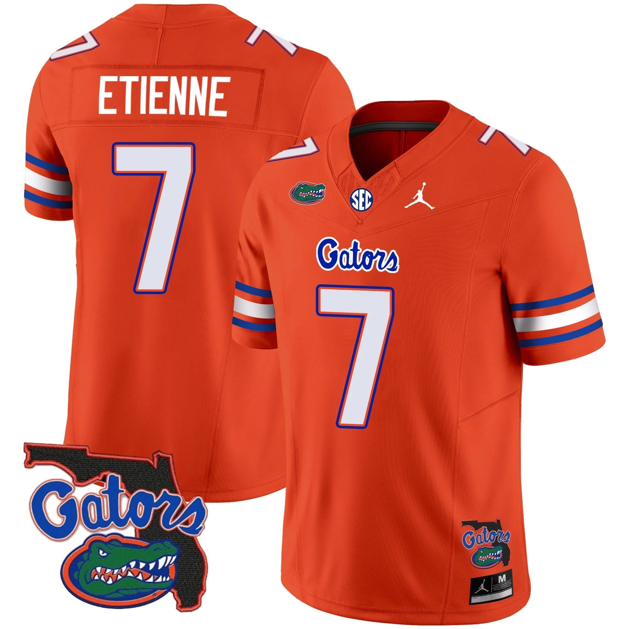 Men Florida Gators 2023 Vapor Limited Jersey - Florida Map - All Stitched