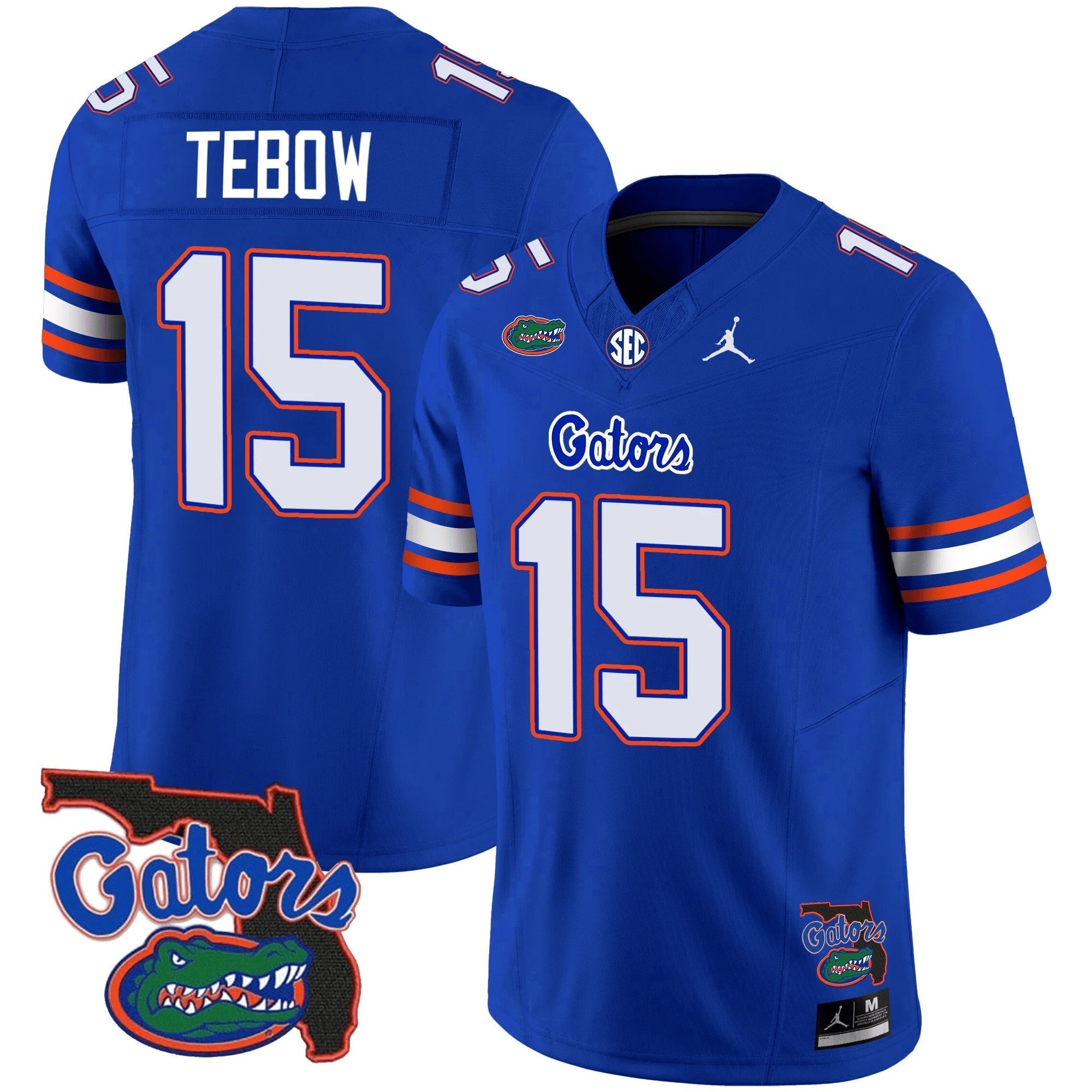 Men Florida Gators 2023 Vapor Limited Jersey - Florida Map - All Stitched