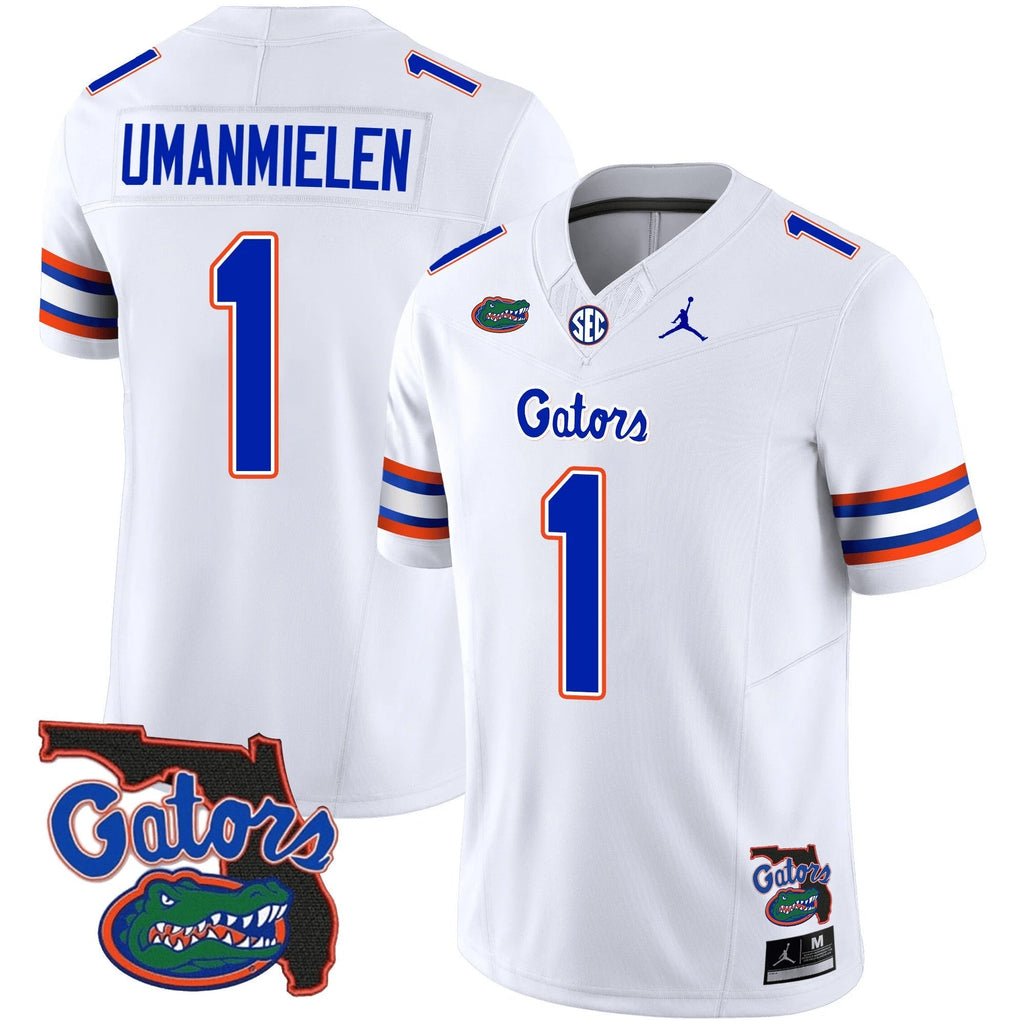 Men Florida Gators 2023 Vapor Limited Jersey - Florida Map - All Stitched