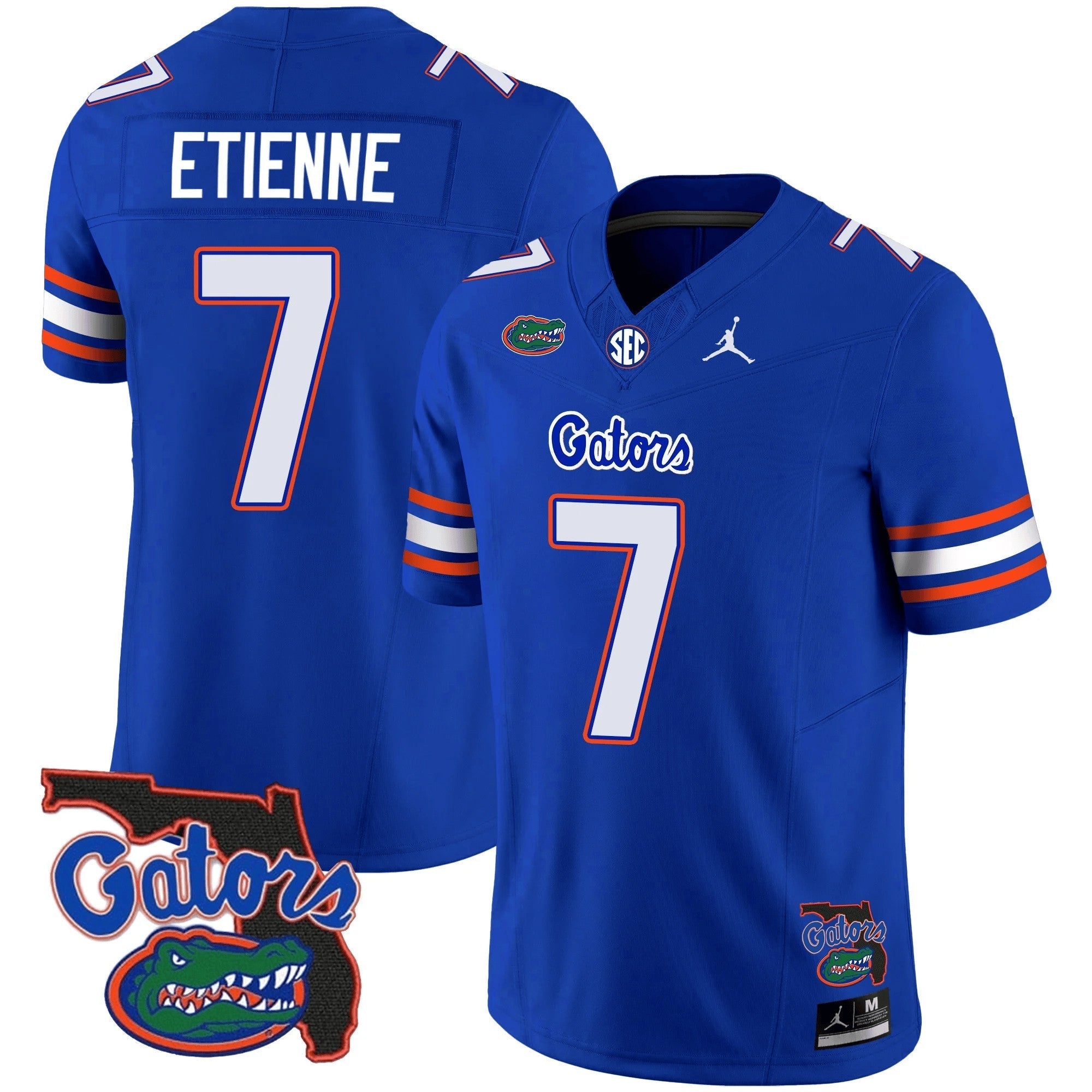 Men Florida Gators 2023 Vapor Limited Jersey - Florida Map - All Stitched