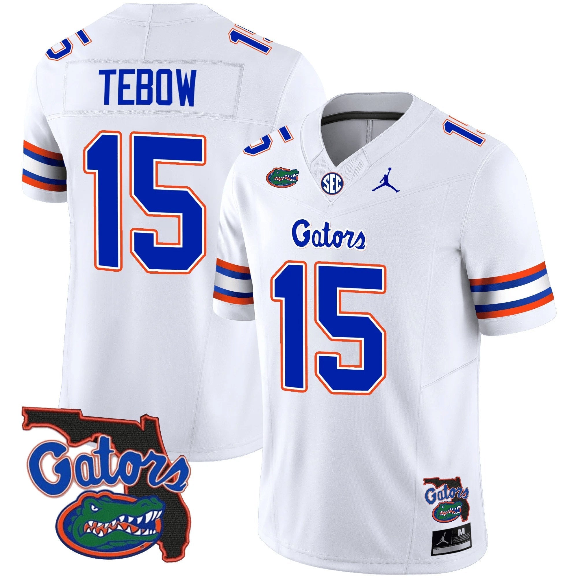 Men Florida Gators 2023 Vapor Limited Jersey - Florida Map - All Stitched