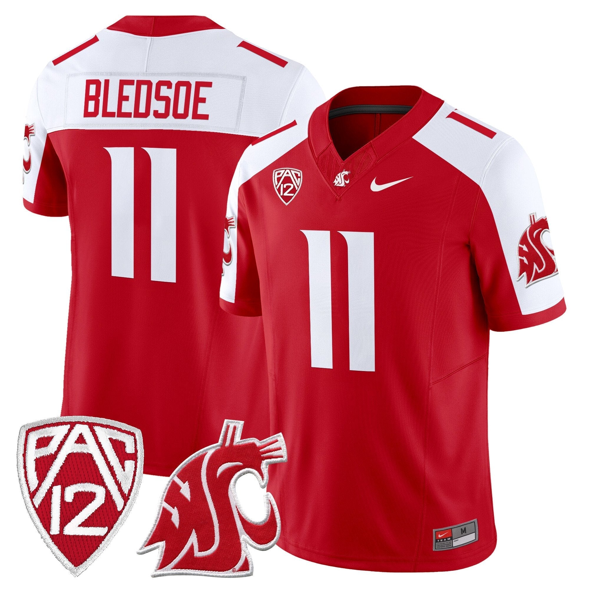 Washington State Cougars 2025 Vapor Limited Jersey - All Stitched