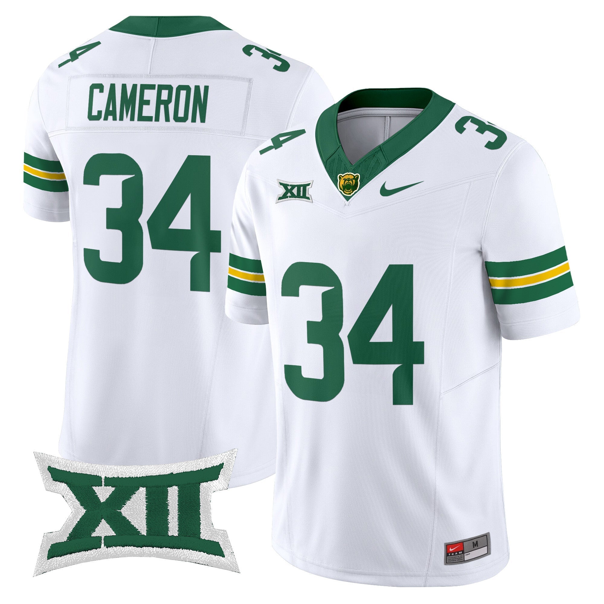 Baylor Bears 2025 Vapor Limited Jersey - All Stitched