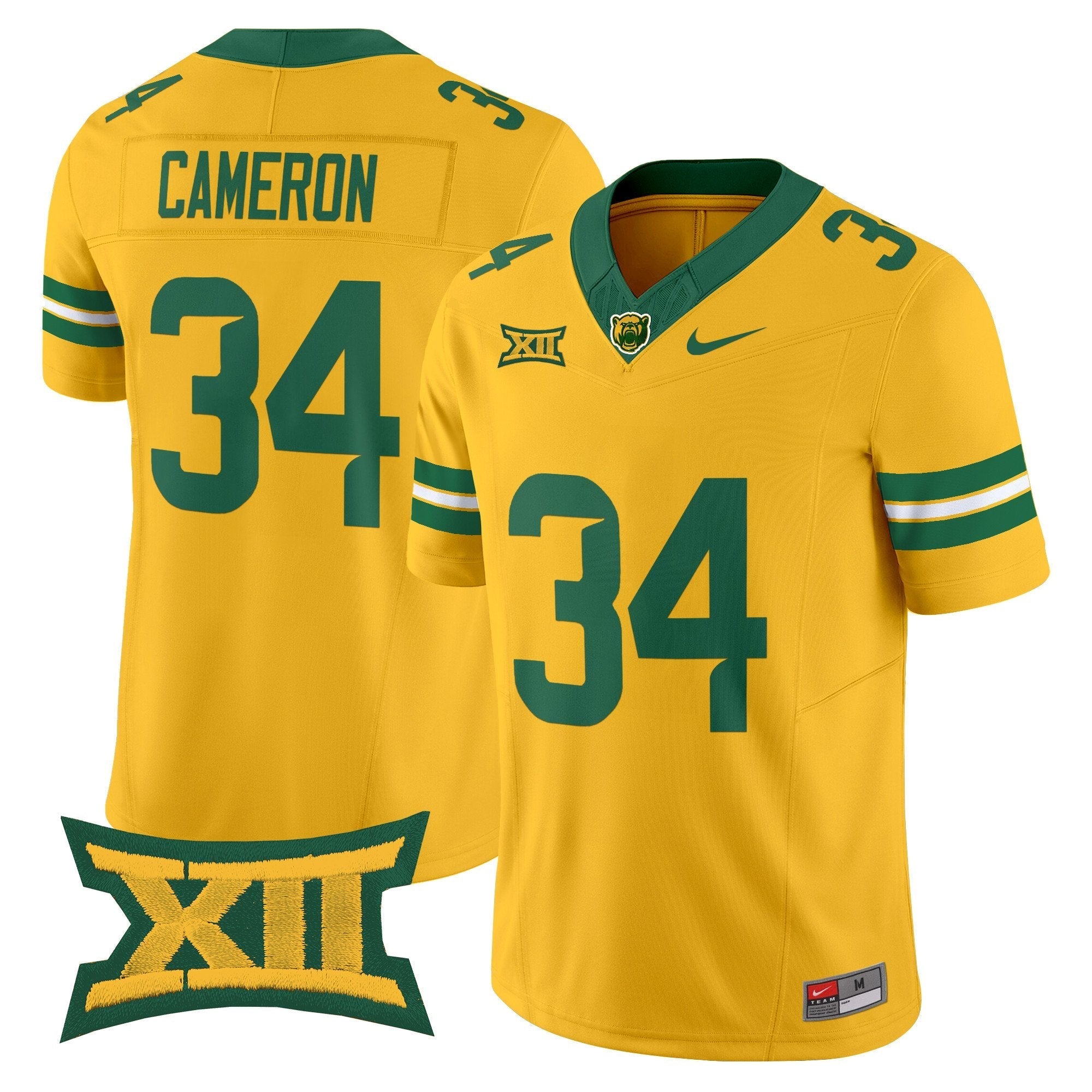 Baylor Bears 2025 Vapor Limited Jersey - All Stitched