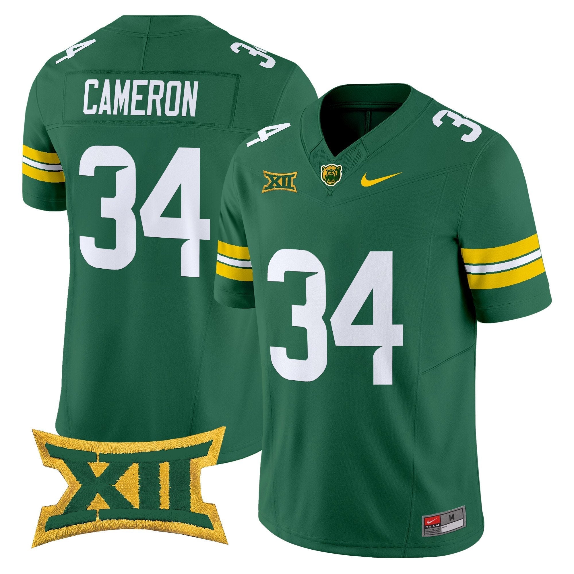 Baylor Bears 2025 Vapor Limited Jersey - All Stitched