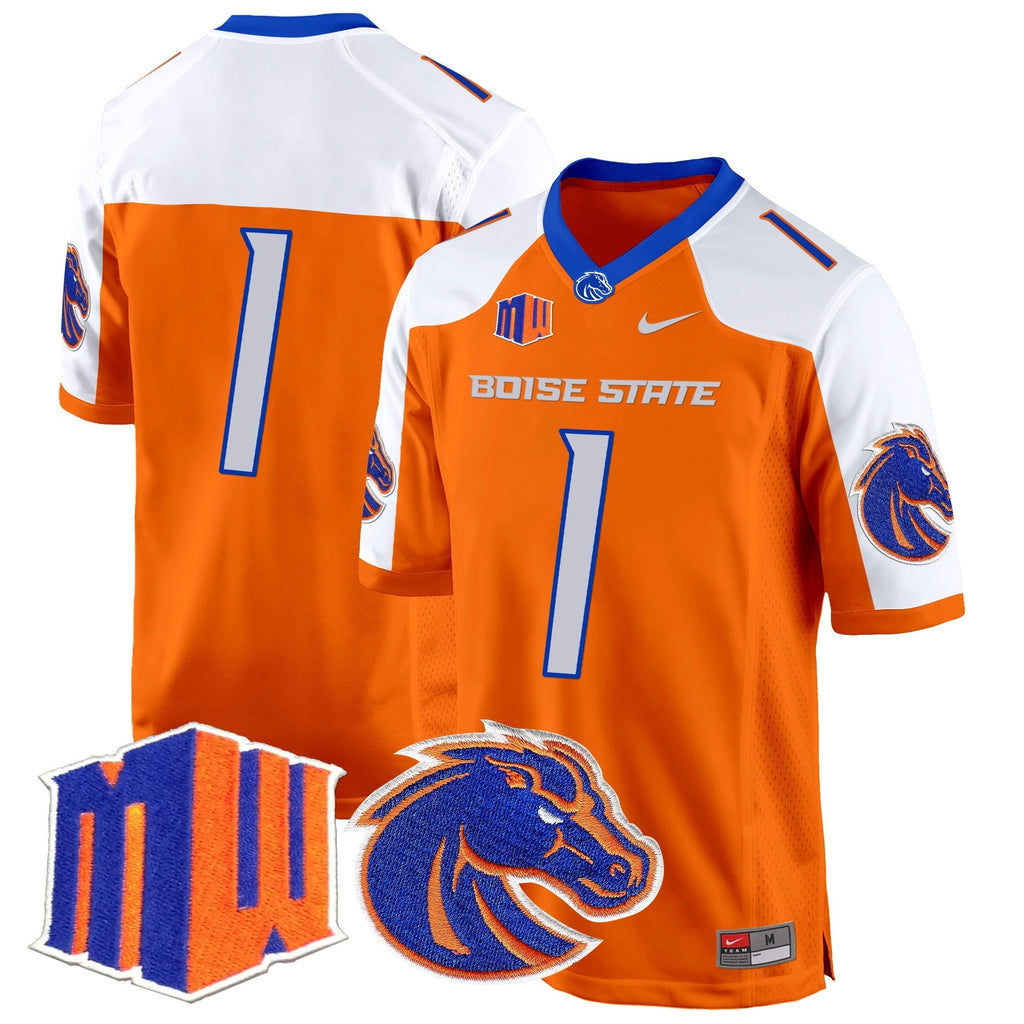 Men Boise State Broncos 2024 Game Jersey - All Stitched