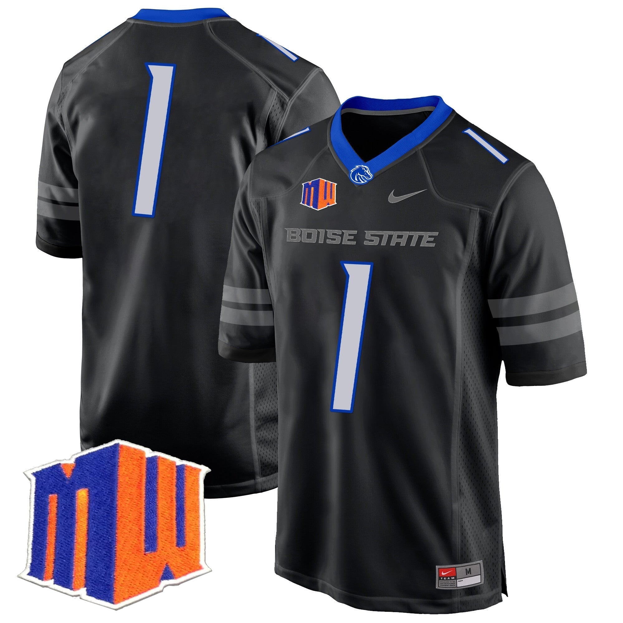 Men Boise State Broncos 2024 Game Jersey - All Stitched