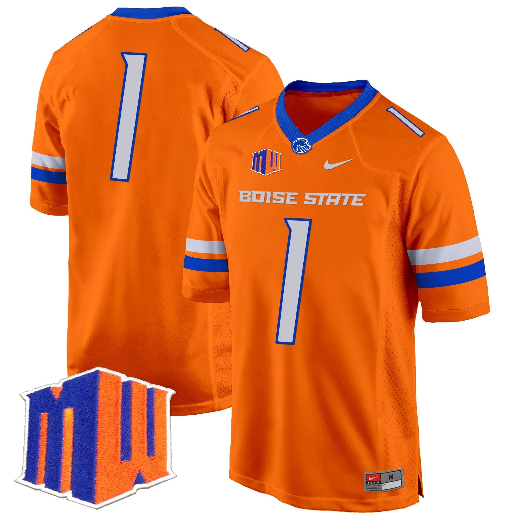 Men Boise State Broncos 2024 Game Jersey - All Stitched