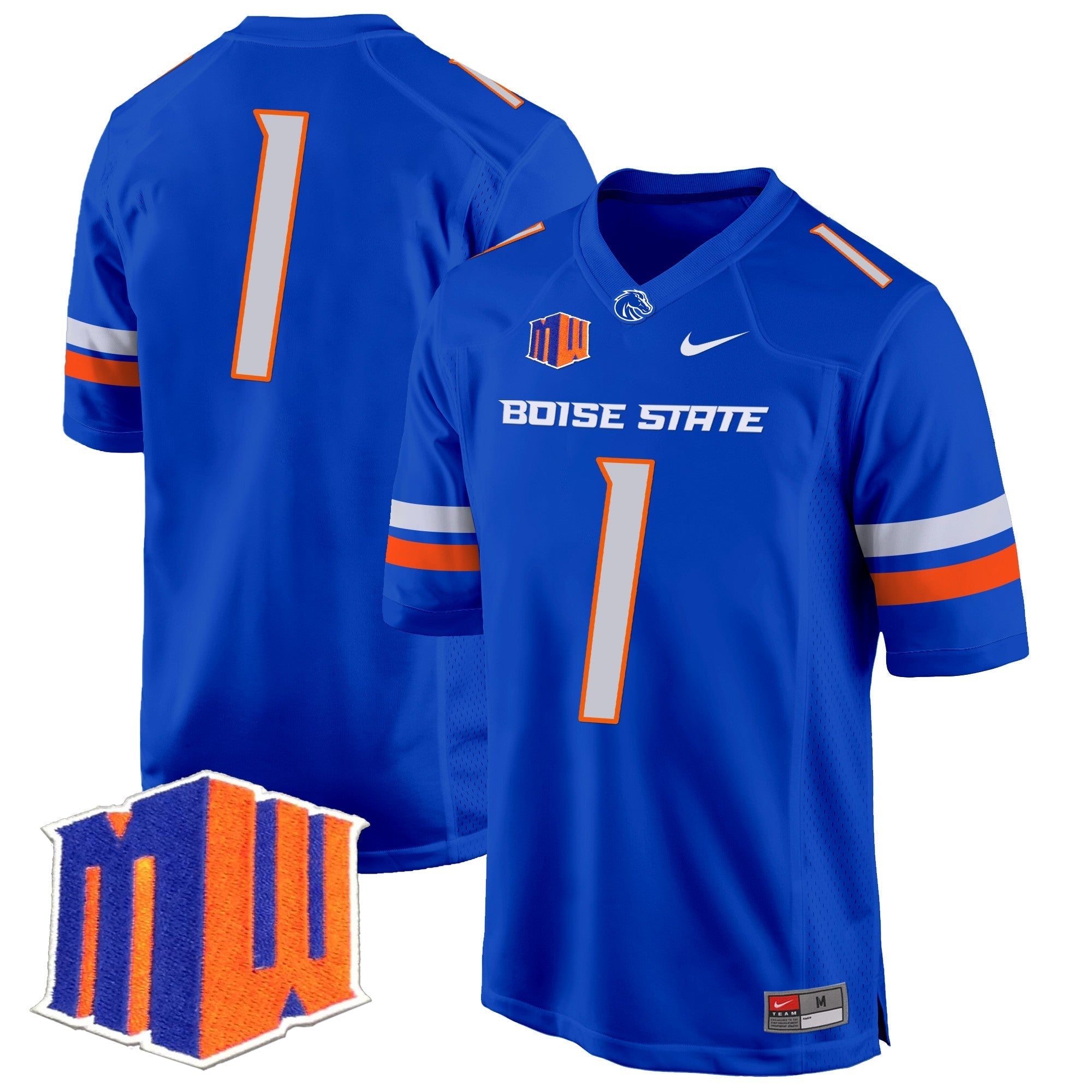 Men Boise State Broncos 2024 Game Jersey - All Stitched
