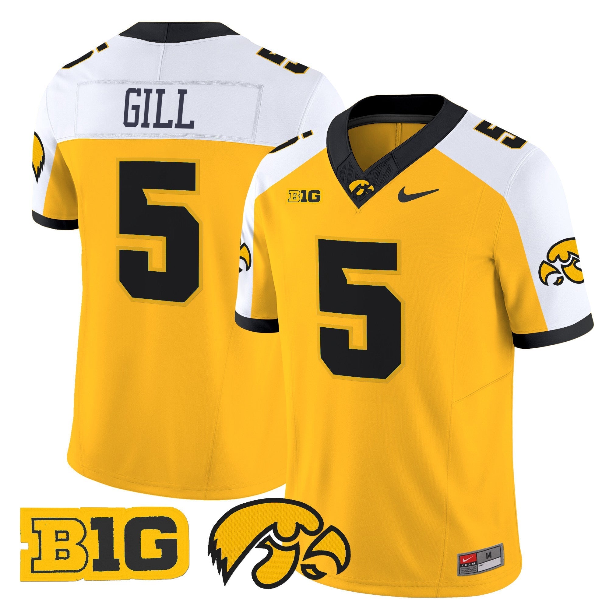 Iowa Hawkeyes 2025 Vapor Limited Jersey - All Stitched