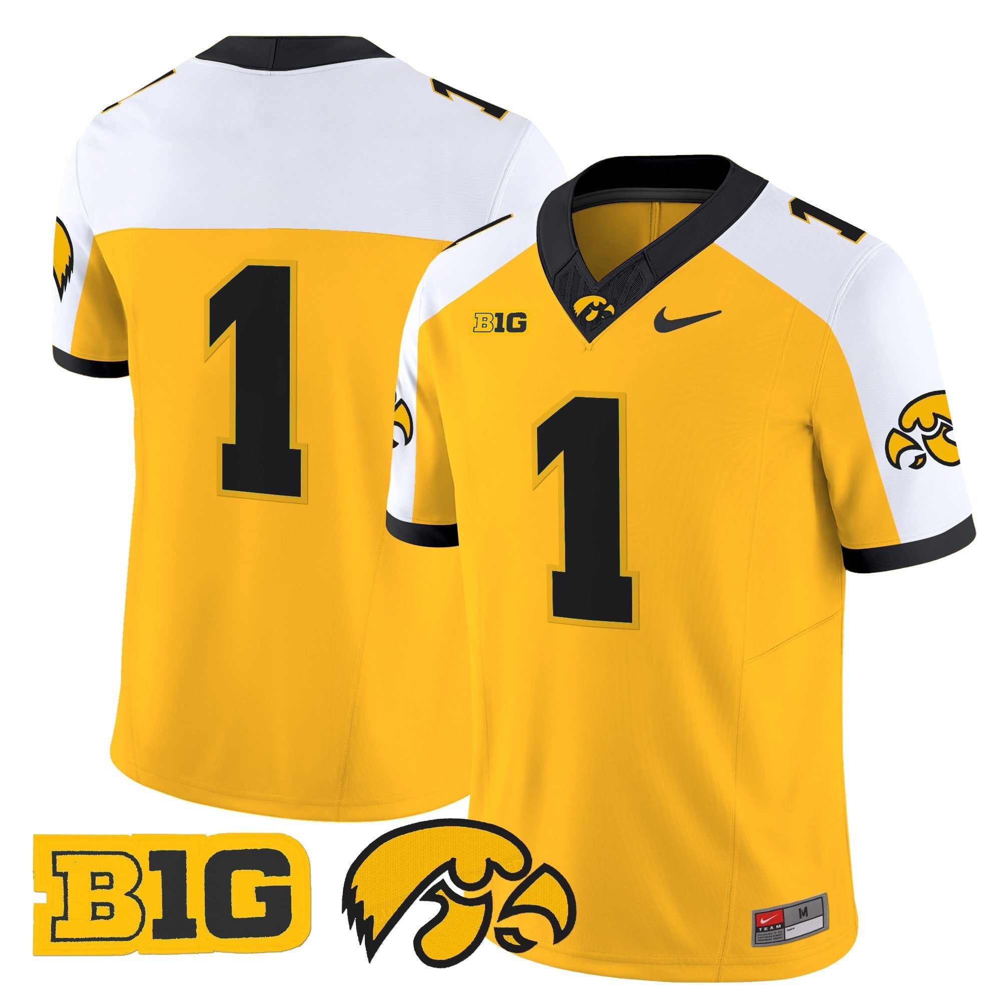 Iowa Hawkeyes 2025 Vapor Limited Jersey - All Stitched