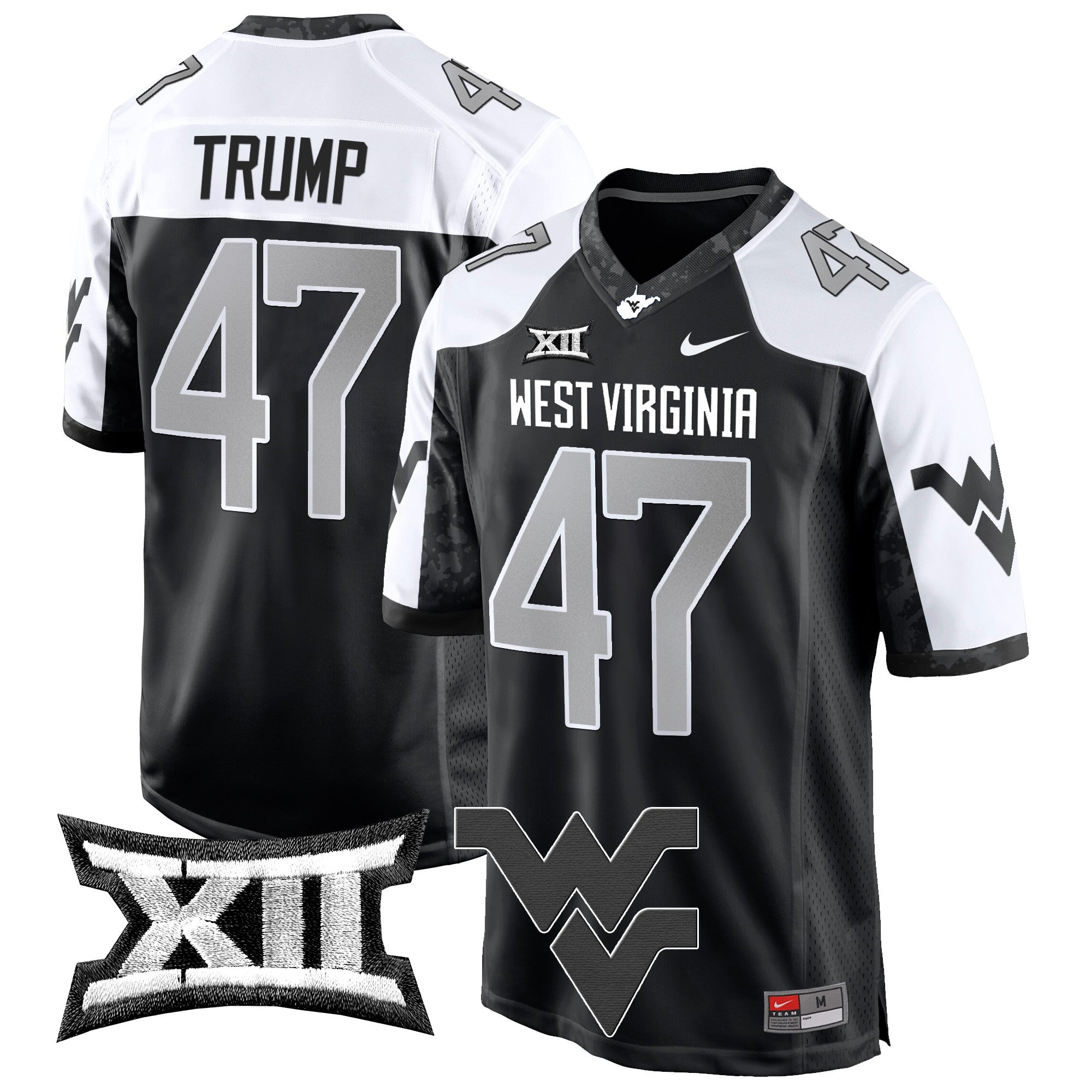 Men West Virginia Mountaineers 2024 Game Jersey - All Stitched