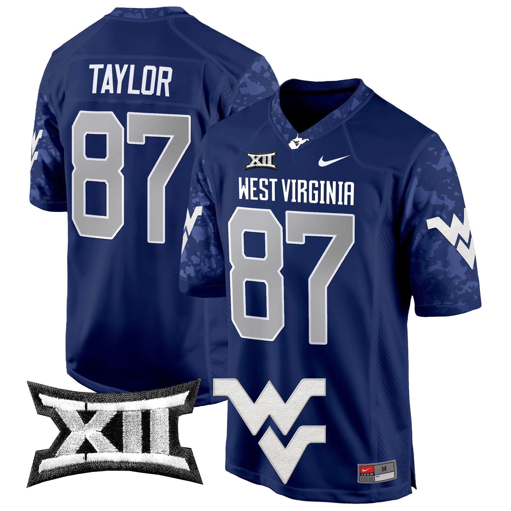 Men West Virginia Mountaineers 2024 Game Jersey - All Stitched
