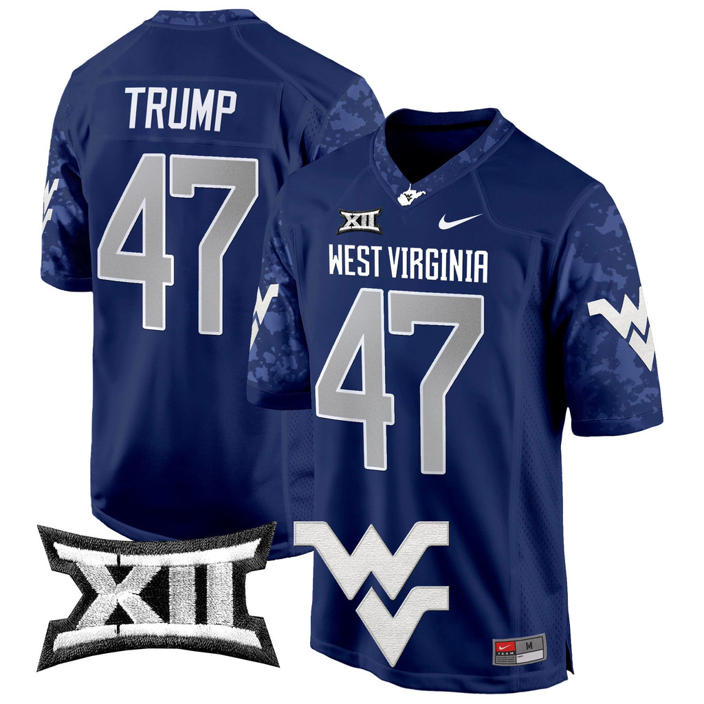 Men West Virginia Mountaineers 2024 Game Jersey - All Stitched