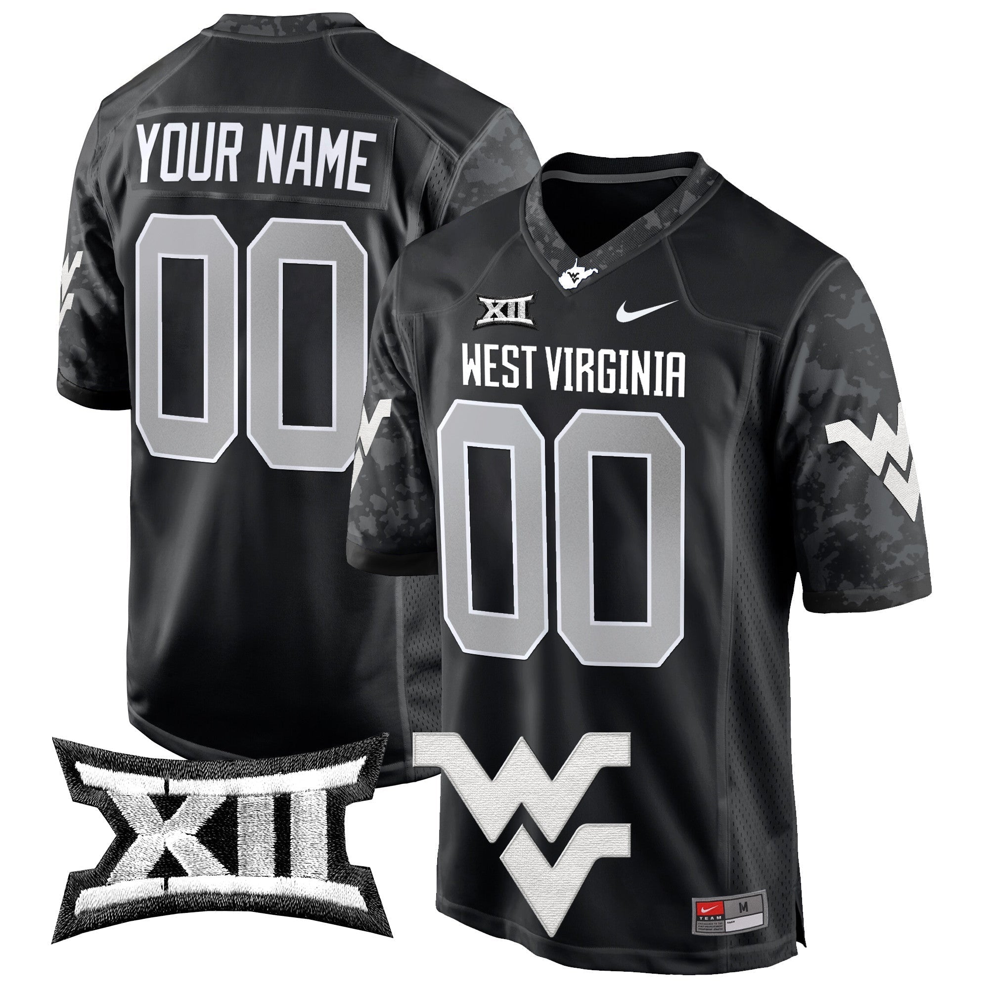 Custom West Virginia Mountaineers 2024 Game Jersey - All Stitched