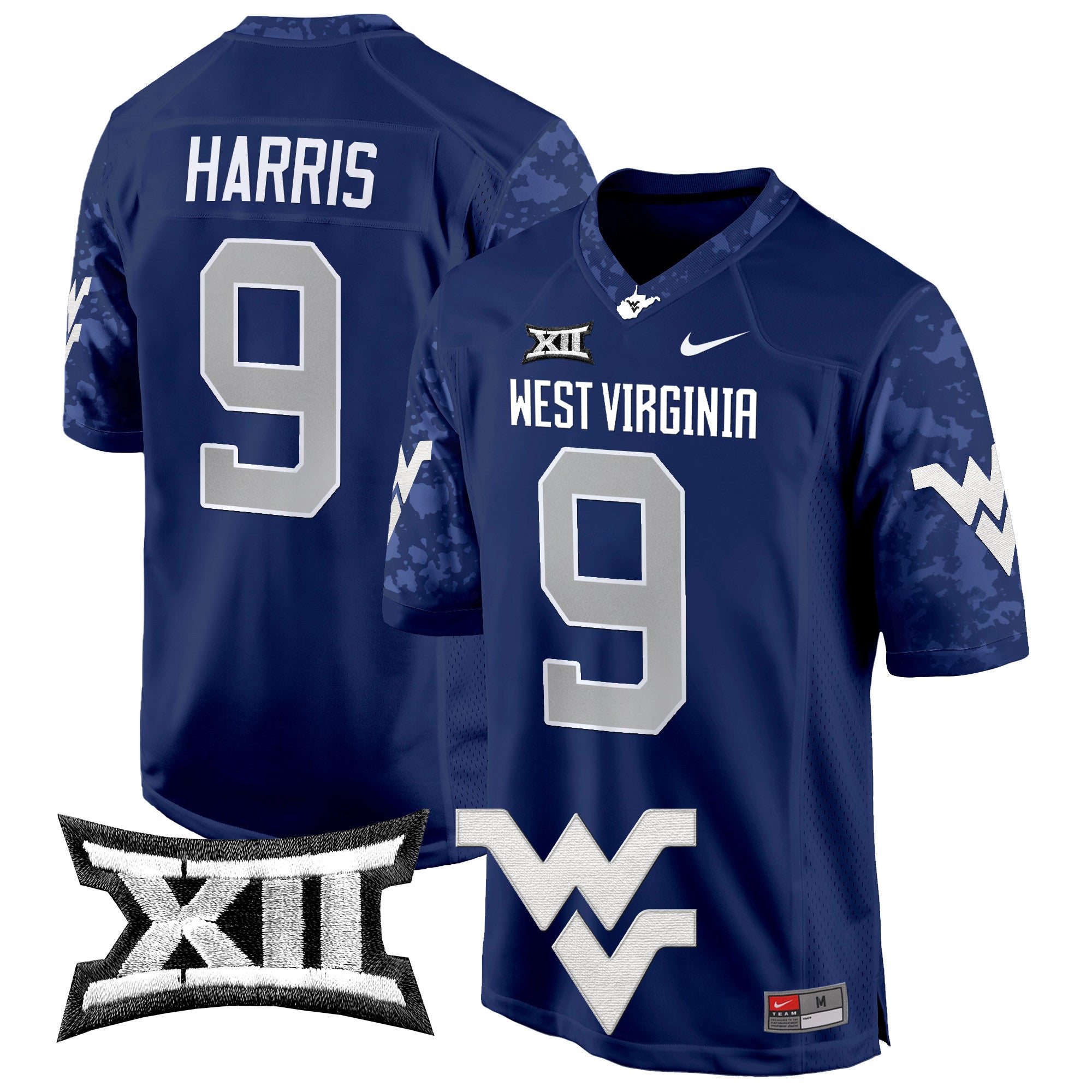 Men West Virginia Mountaineers 2024 Game Jersey - All Stitched