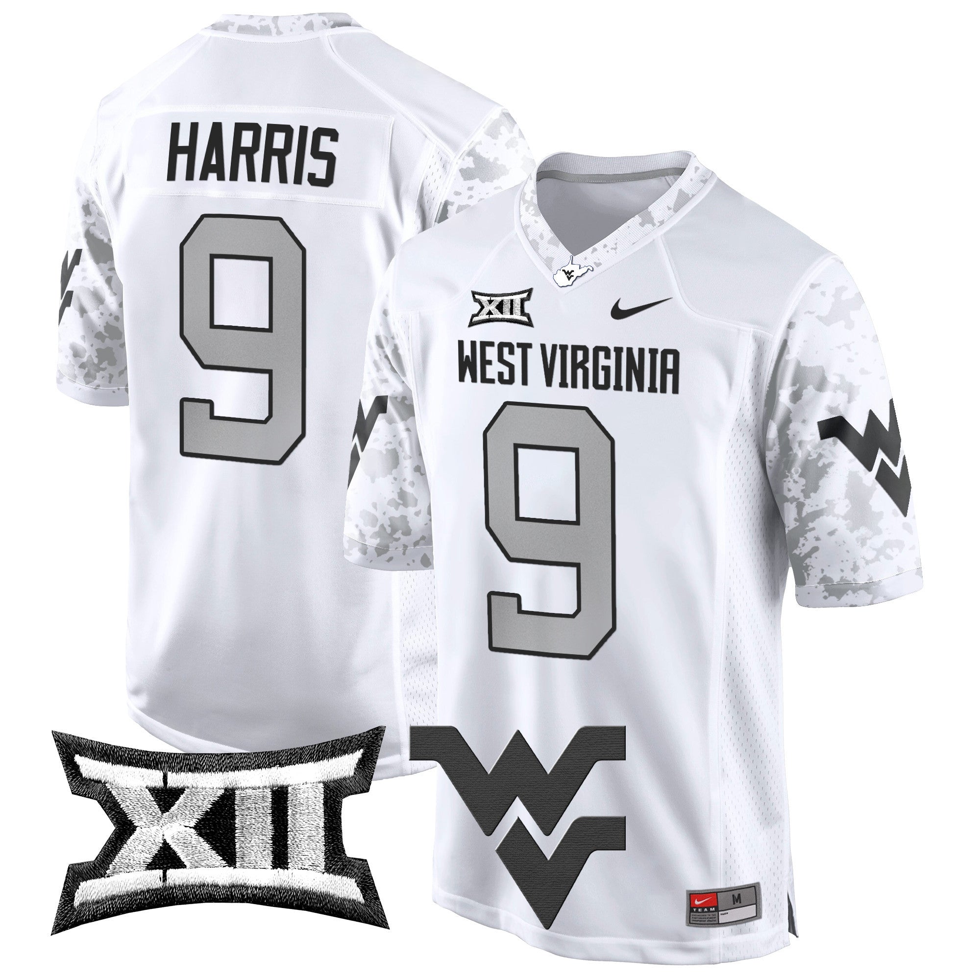 Men West Virginia Mountaineers 2024 Game Jersey - All Stitched