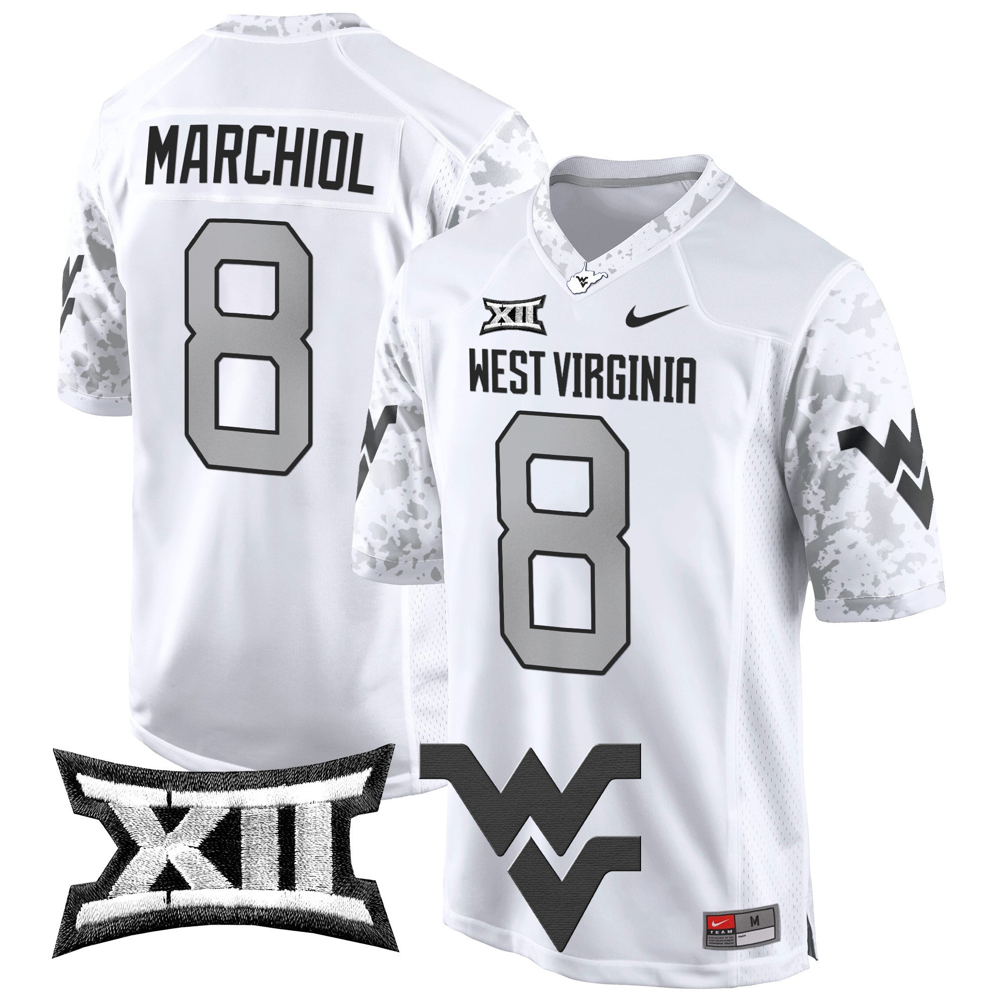 Men West Virginia Mountaineers 2024 Game Jersey - All Stitched