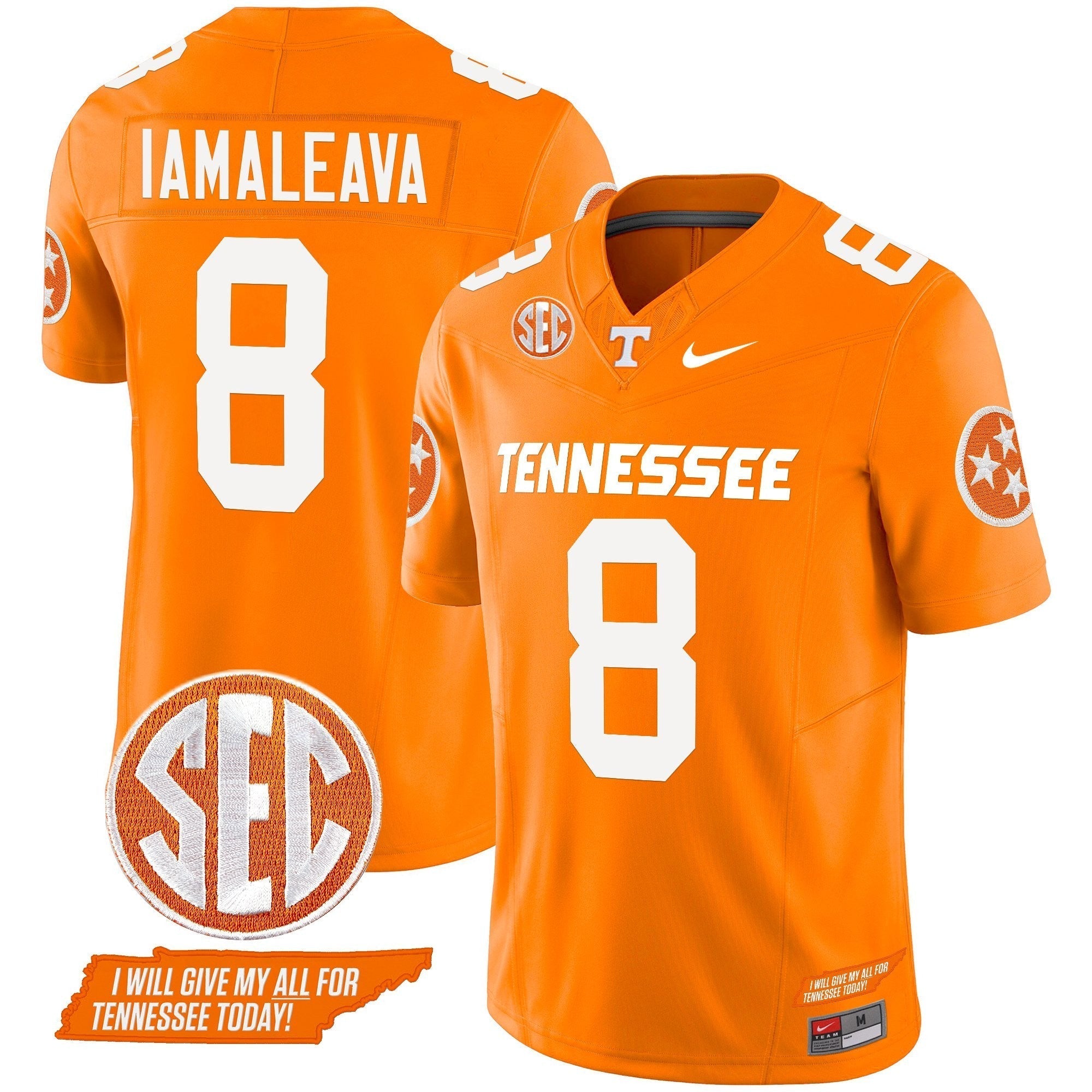 Men Tennessee Volunteers 2024 Vapor Limited Jersey V3 - All Stitched