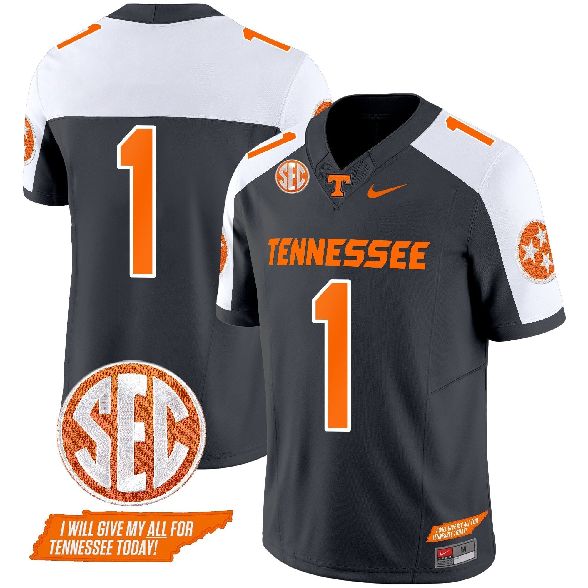 Men Tennessee Volunteers 2024 Vapor Limited Jersey V3 - All Stitched