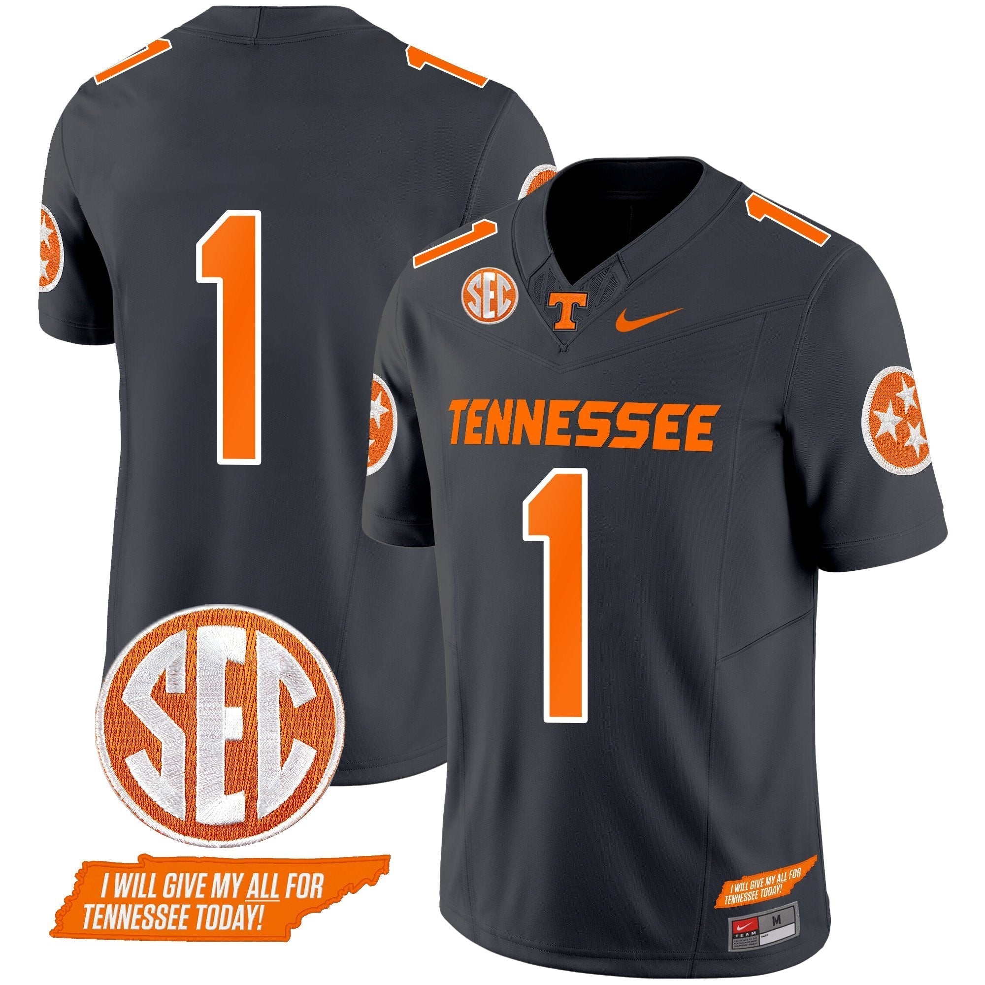 Men Tennessee Volunteers 2024 Vapor Limited Jersey V3 - All Stitched