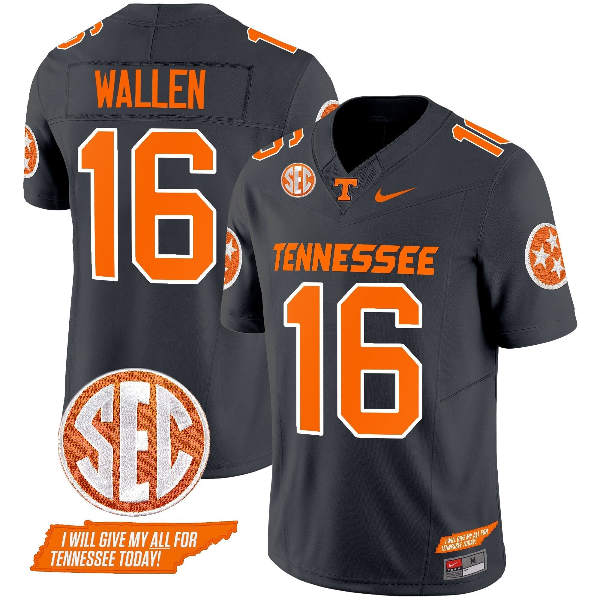 Men Tennessee Volunteers 2024 Vapor Limited Jersey V3 - All Stitched