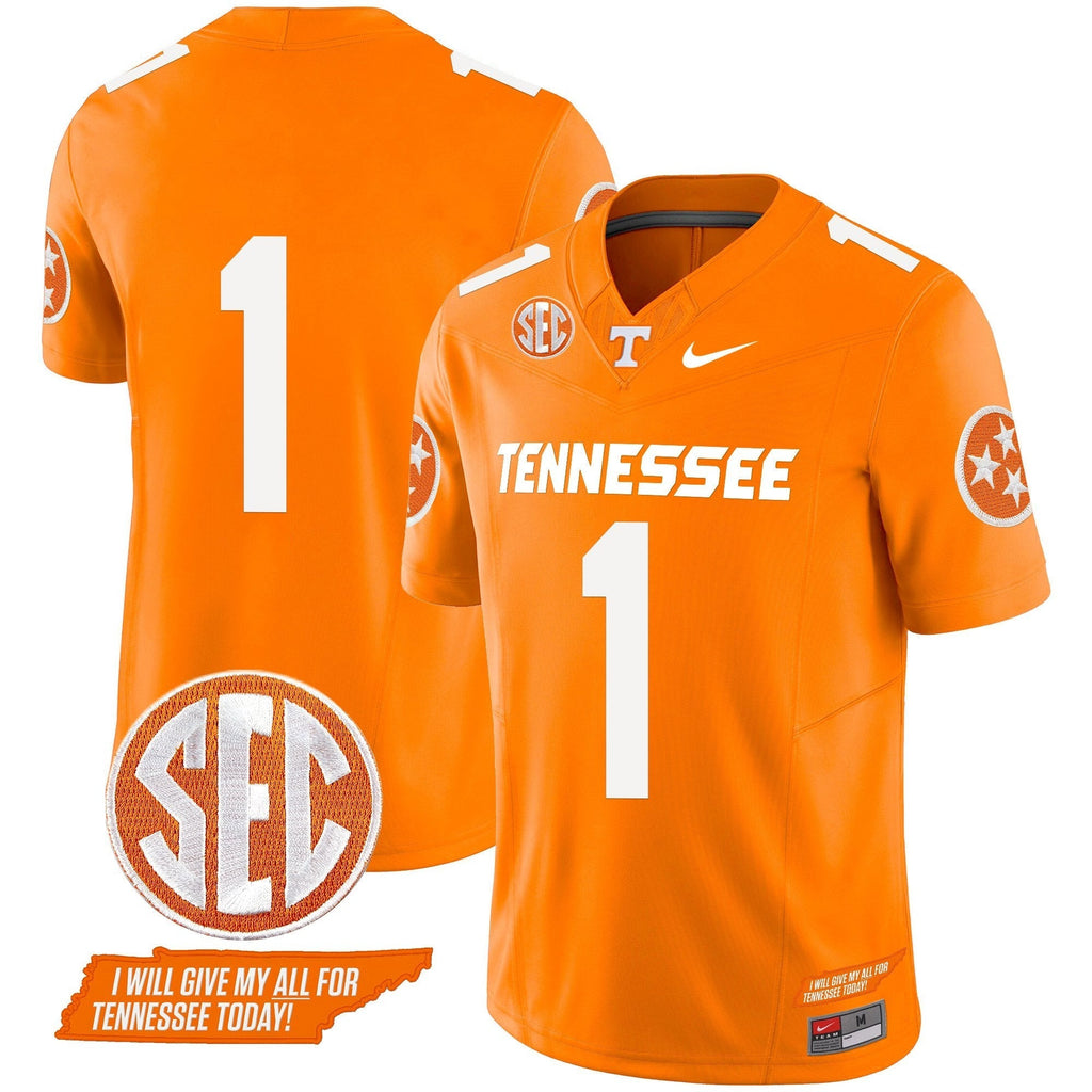 Men Tennessee Volunteers 2024 Vapor Limited Jersey V3 - All Stitched