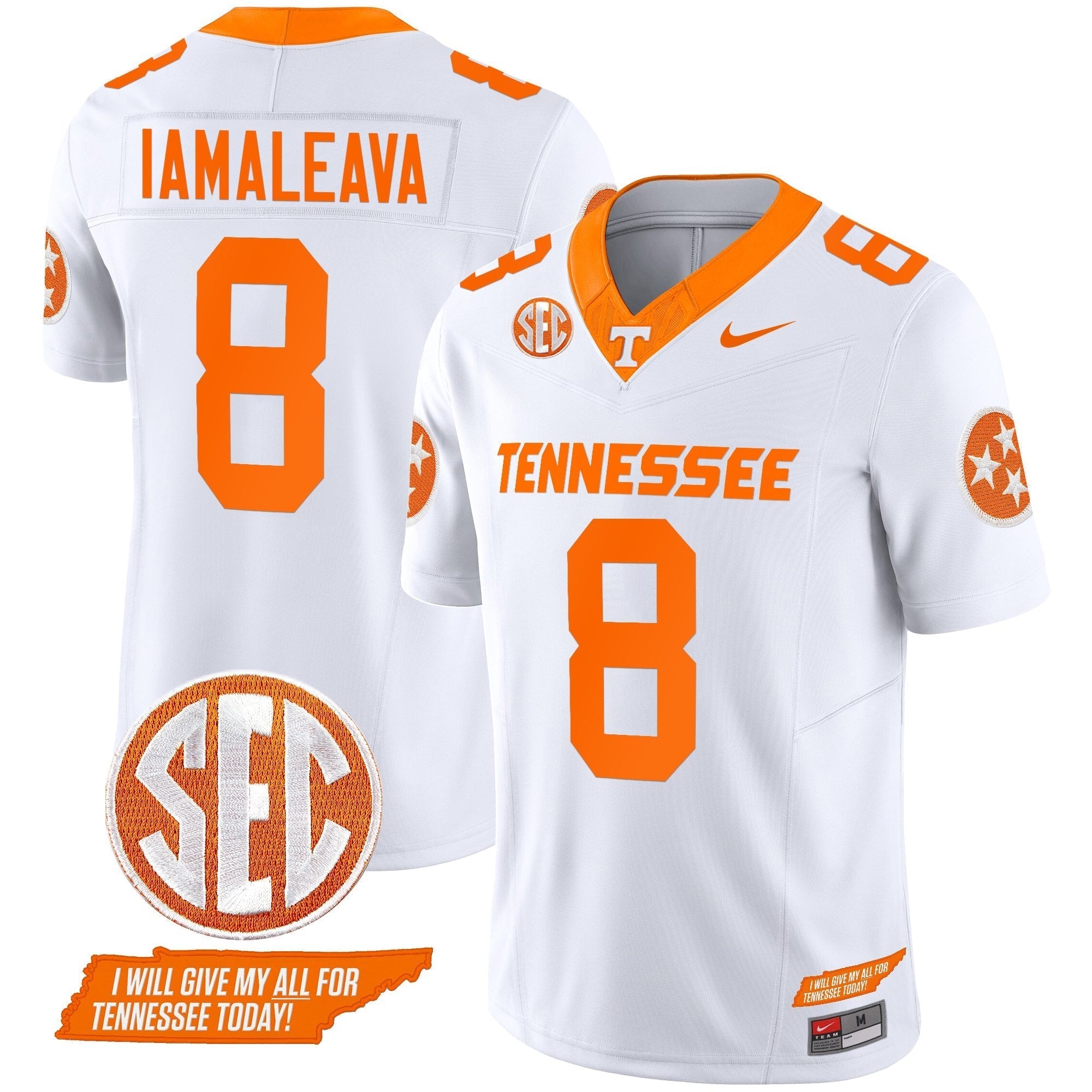 Men Tennessee Volunteers 2024 Vapor Limited Jersey V3 - All Stitched