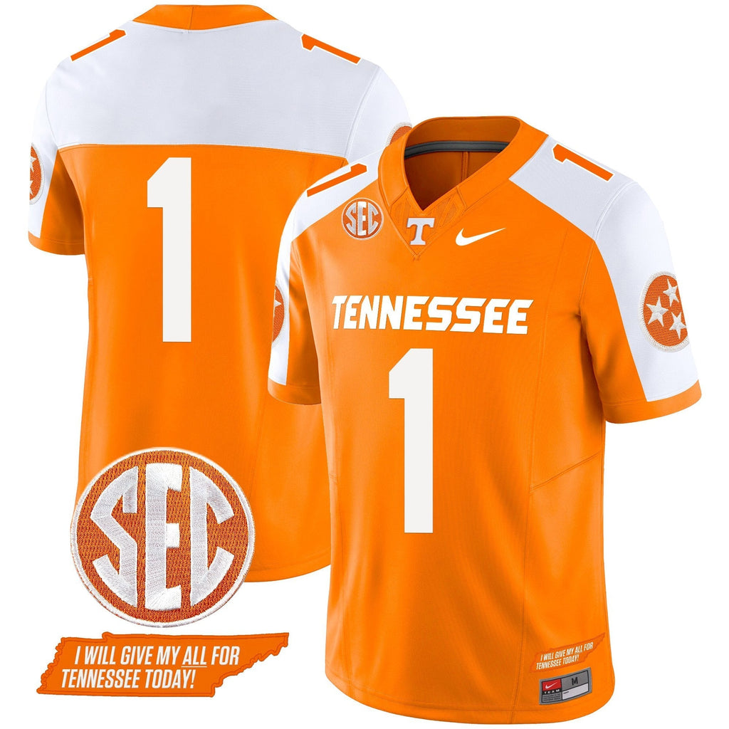 Men Tennessee Volunteers 2024 Vapor Limited Jersey V3 - All Stitched