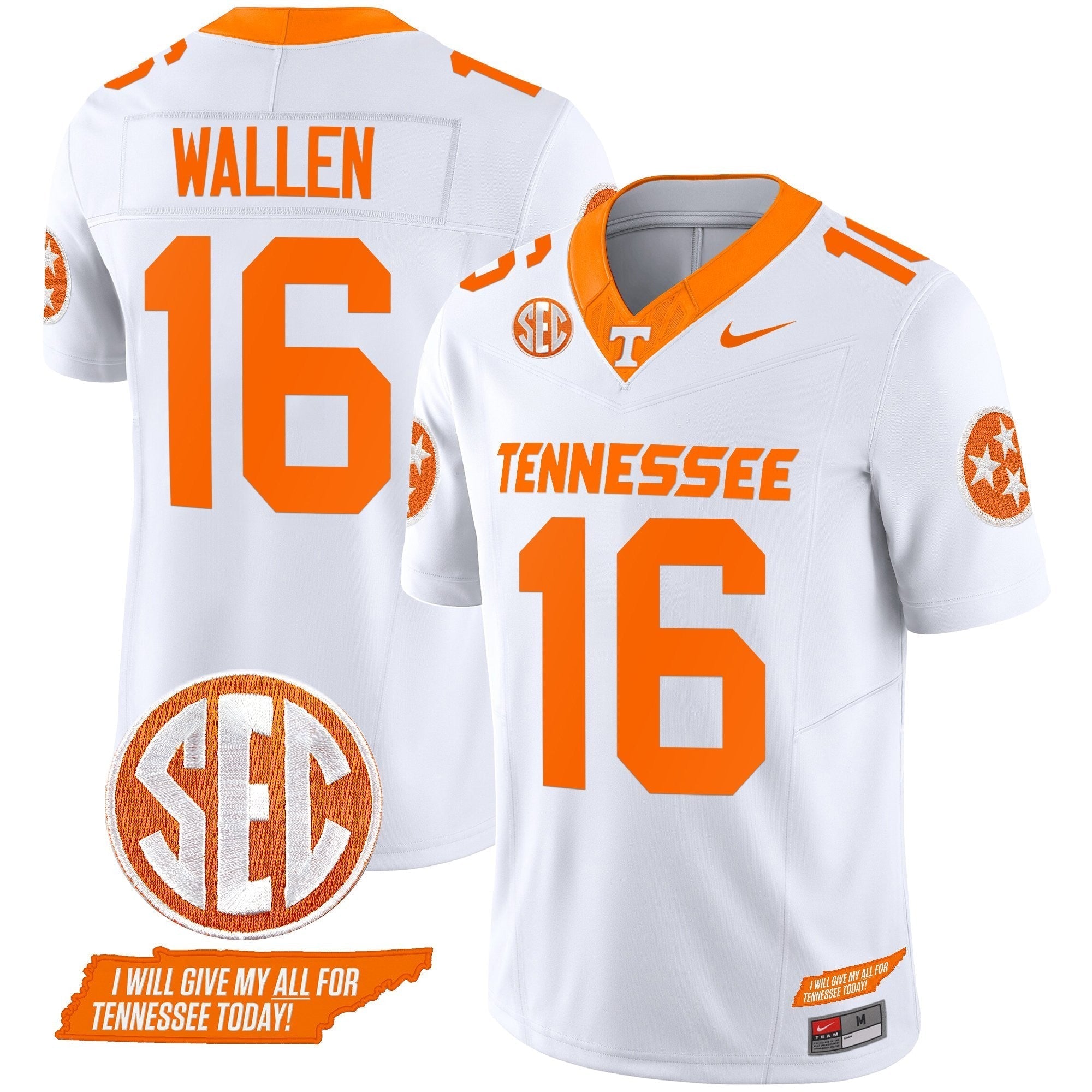 Men Tennessee Volunteers 2024 Vapor Limited Jersey V3 - All Stitched