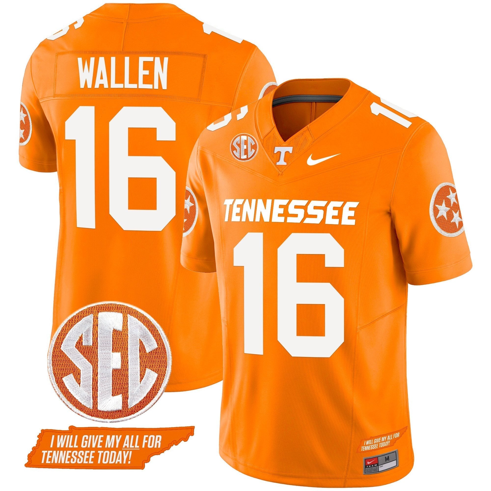 Men Tennessee Volunteers 2024 Vapor Limited Jersey V3 - All Stitched