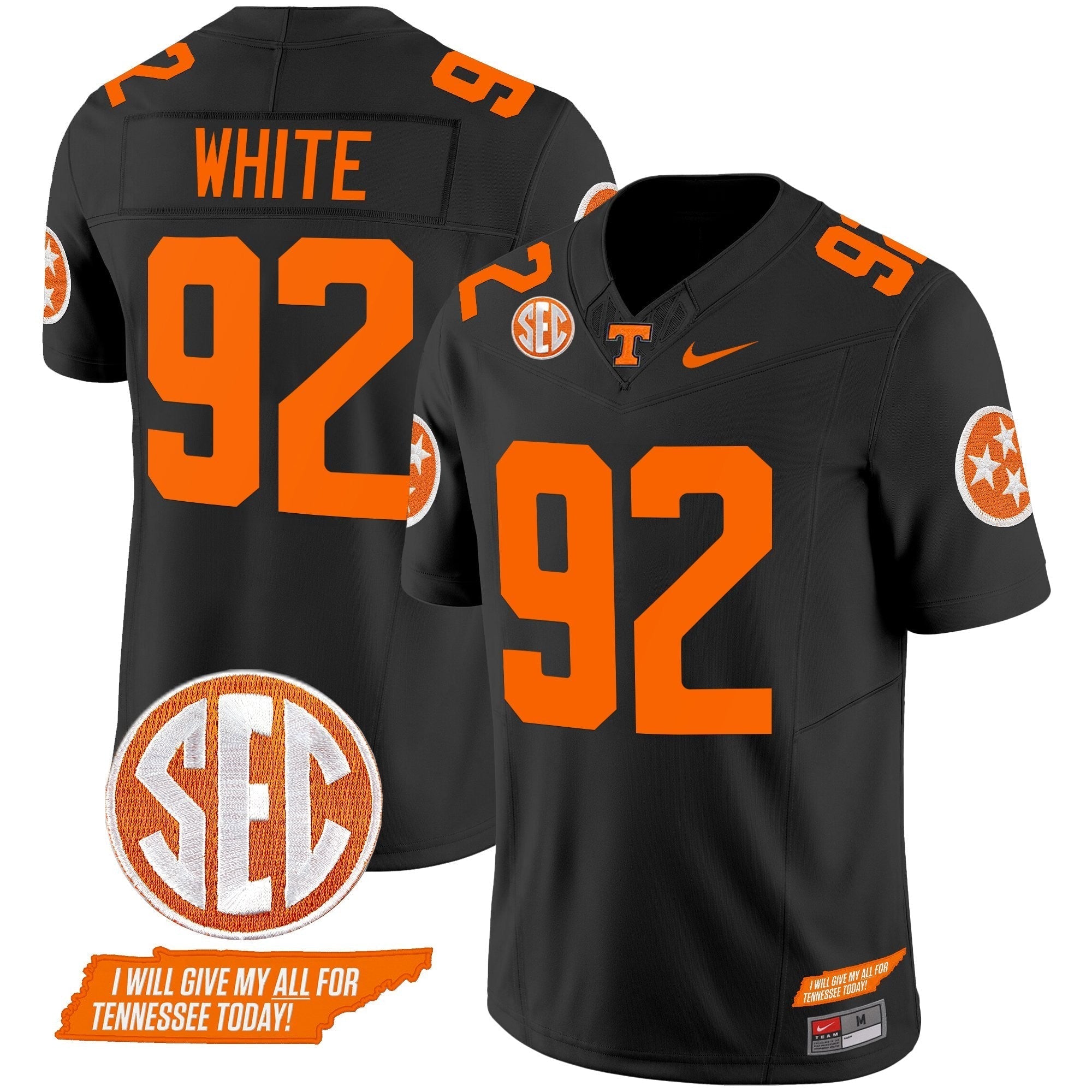 Men Tennessee Volunteers 2024 Vapor Limited Jersey V3 - All Stitched