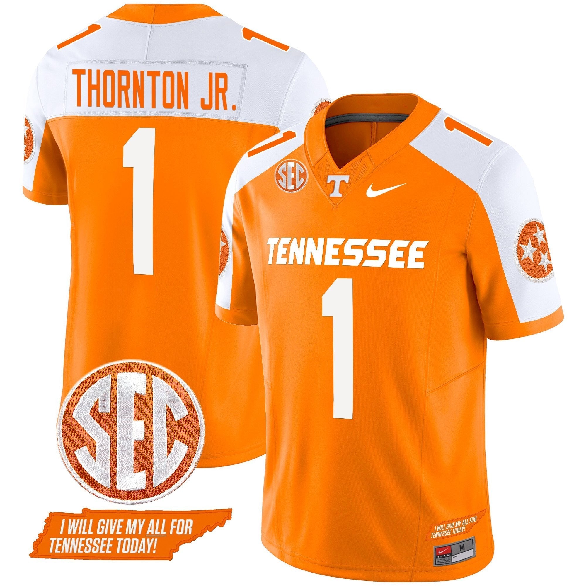 Men Tennessee Volunteers 2024 Vapor Limited Jersey V3 - All Stitched
