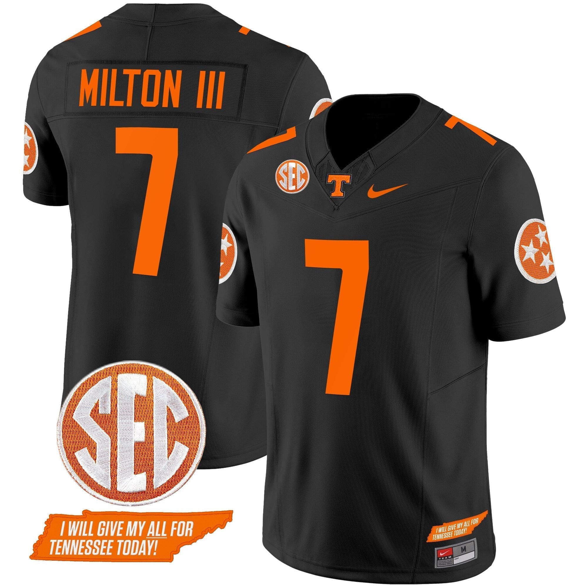 Men Tennessee Volunteers 2024 Vapor Limited Jersey V3 - All Stitched