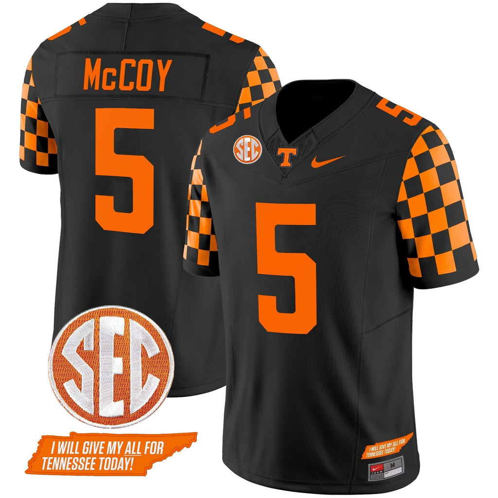 Men Tennessee Volunteers 2024 Checkerboard Vapor Limited Jersey V2 - All Stitched