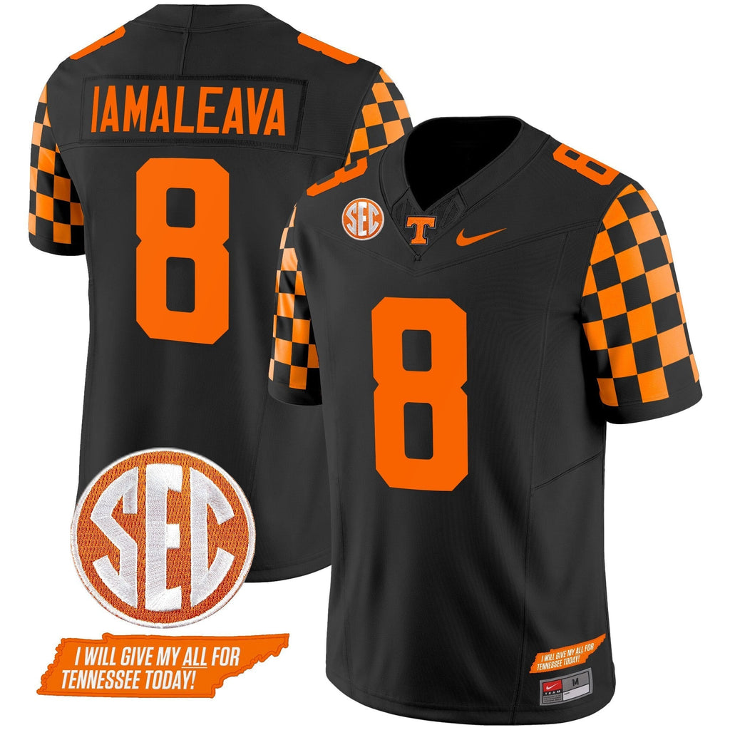 Men Tennessee Volunteers 2024 Checkerboard Vapor Limited Jersey V2 - All Stitched