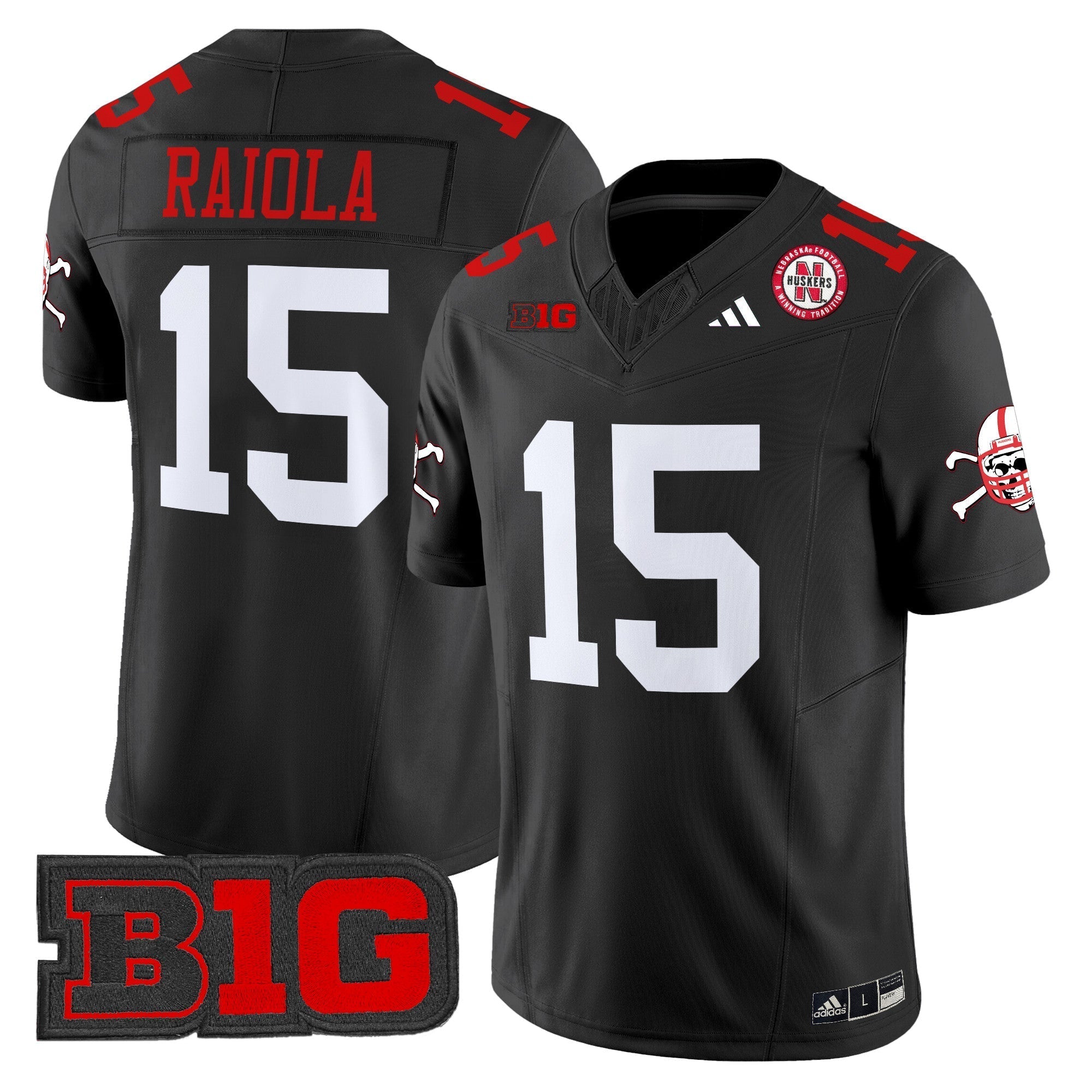 Men Nebraska Cornhuskers 2024 Vapor Limited Jersey V2 - All Stitched