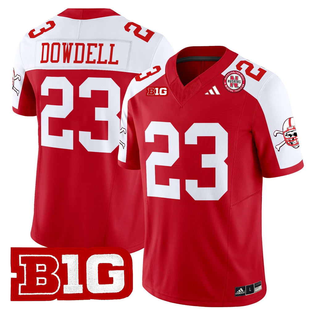 Men Nebraska Cornhuskers 2024 Vapor Limited Jersey V2 - All Stitched