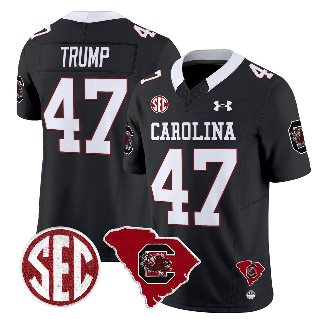 Men South Carolina Gamecocks 1980 Throwback Home Patch Vapor Limited Jersey - All Stitched