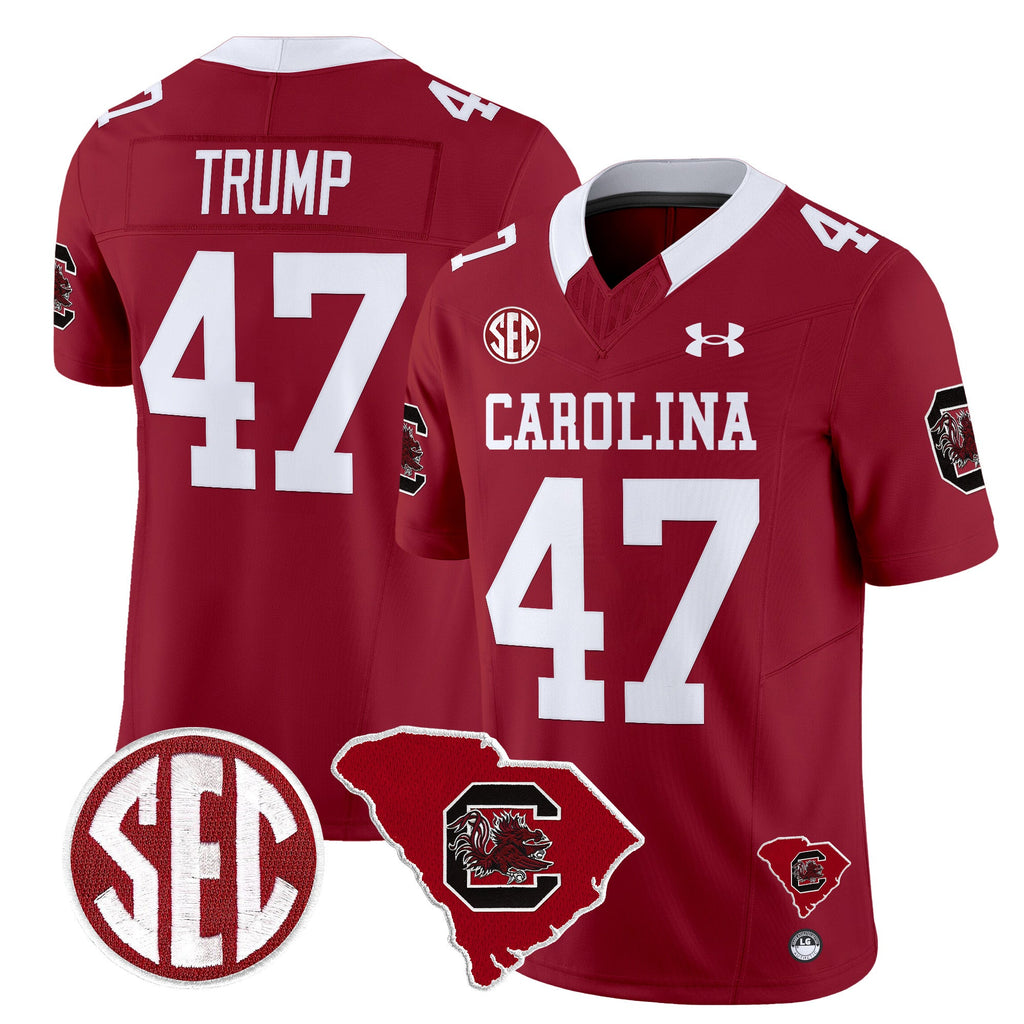 Men South Carolina Gamecocks 1980 Throwback Home Patch Vapor Limited Jersey - All Stitched