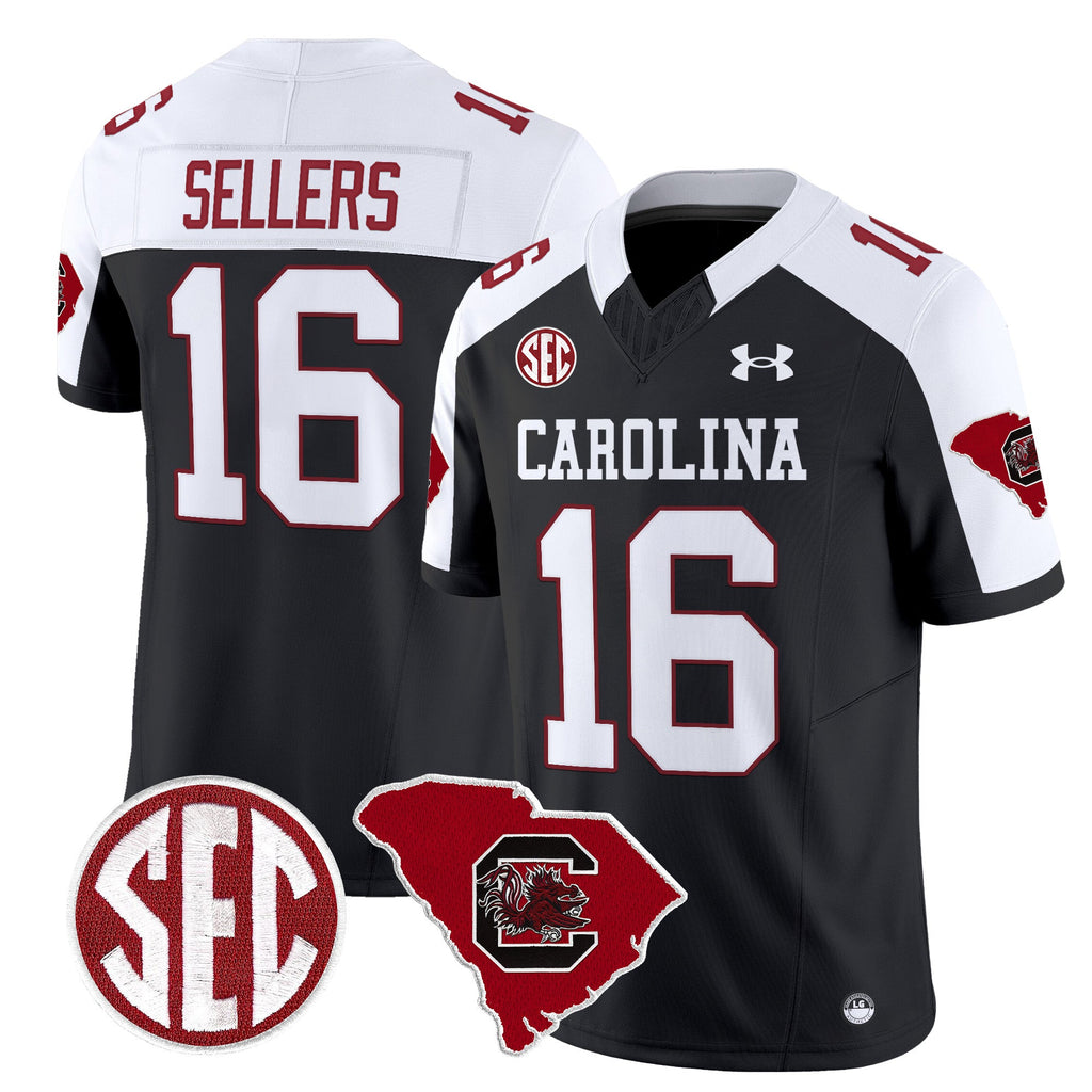 Men South Carolina Gamecocks 1980 Throwback Home Patch Vapor Limited Jersey - All Stitched
