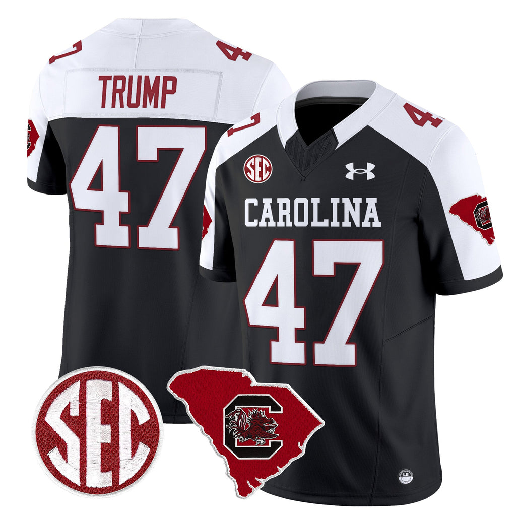 Men South Carolina Gamecocks 1980 Throwback Home Patch Vapor Limited Jersey - All Stitched