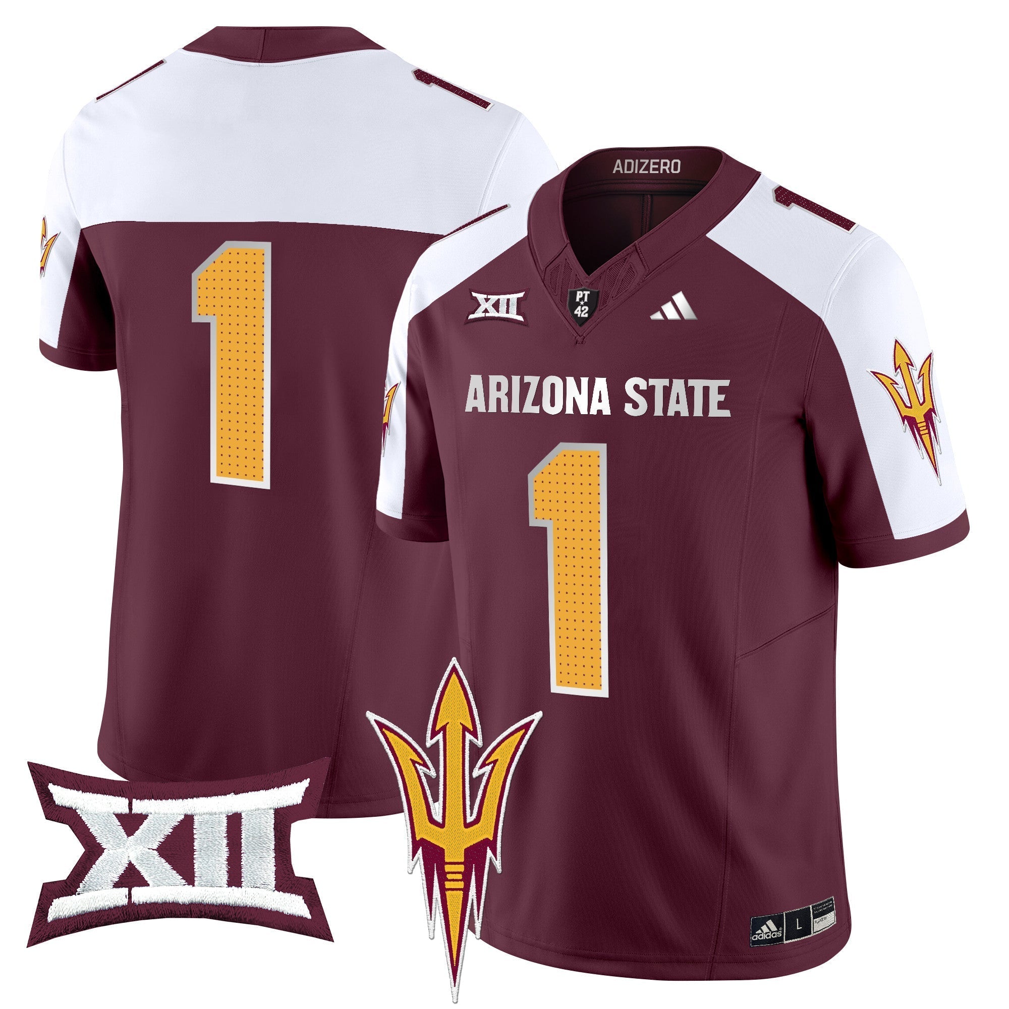 Men Arizona State Sun Devils 2024 Vapor Limited Jersey V2 - All Stitched
