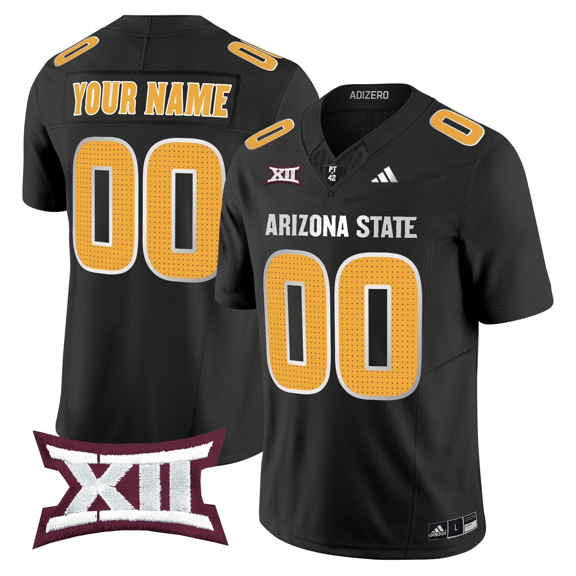Custom Arizona State Sun Devils 2024 Vapor Limited Jersey V2 - All Stitched