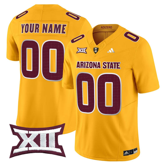 Custom Arizona State Sun Devils 2024 Vapor Limited Jersey V2 - All Stitched