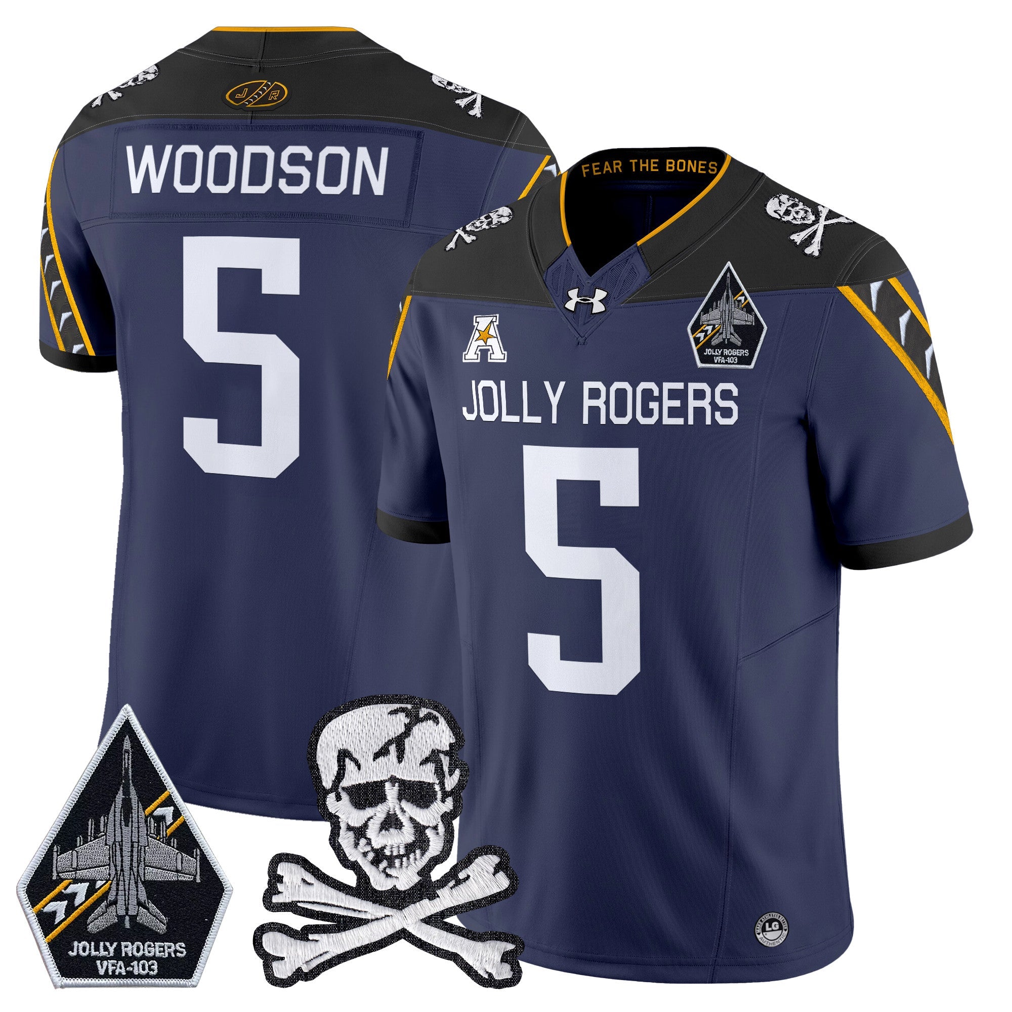 Men Navy Midshipmen 2024 Vapor Limited Jersey V5 - All Stitched