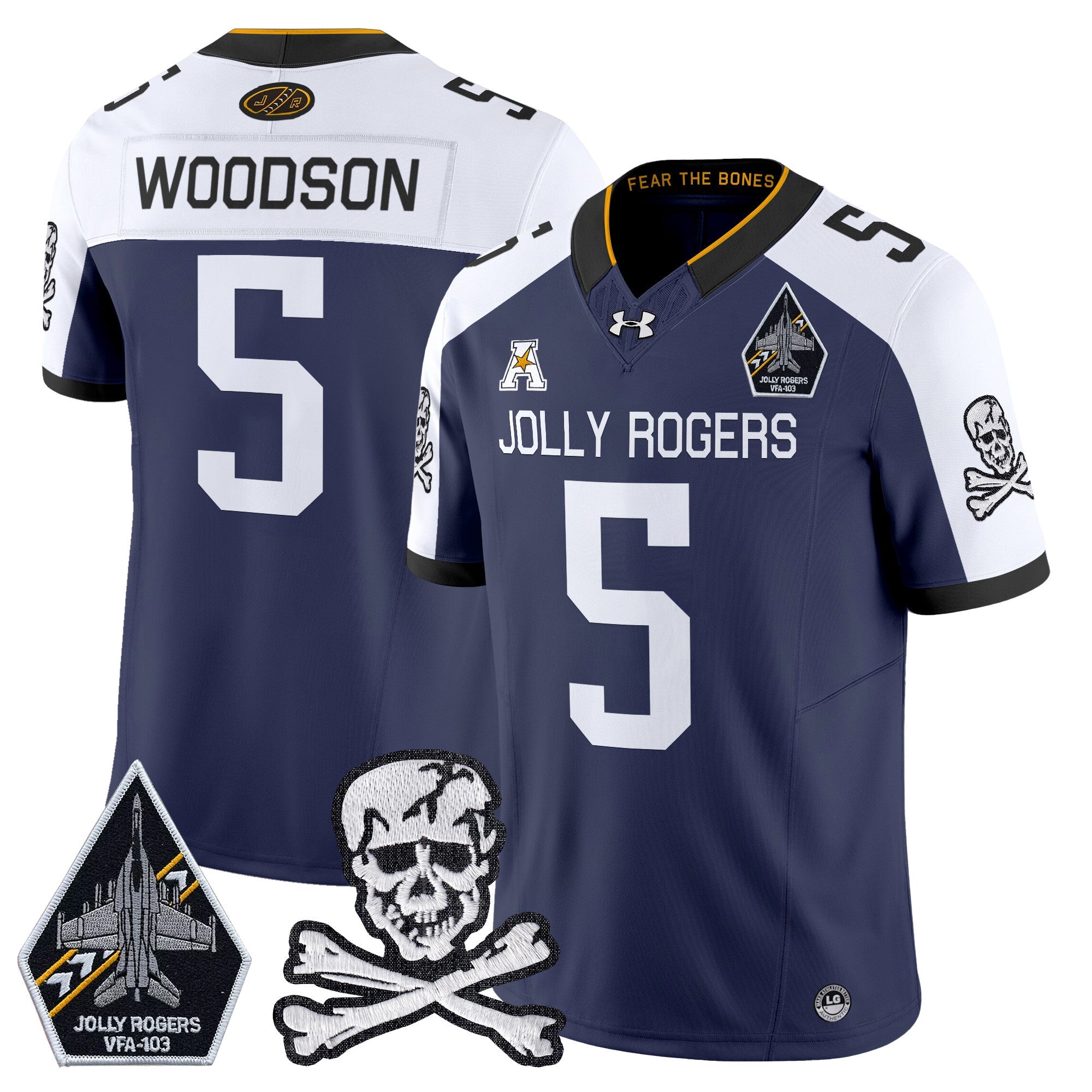 Men Navy Midshipmen 2024 Vapor Limited Jersey V5 - All Stitched