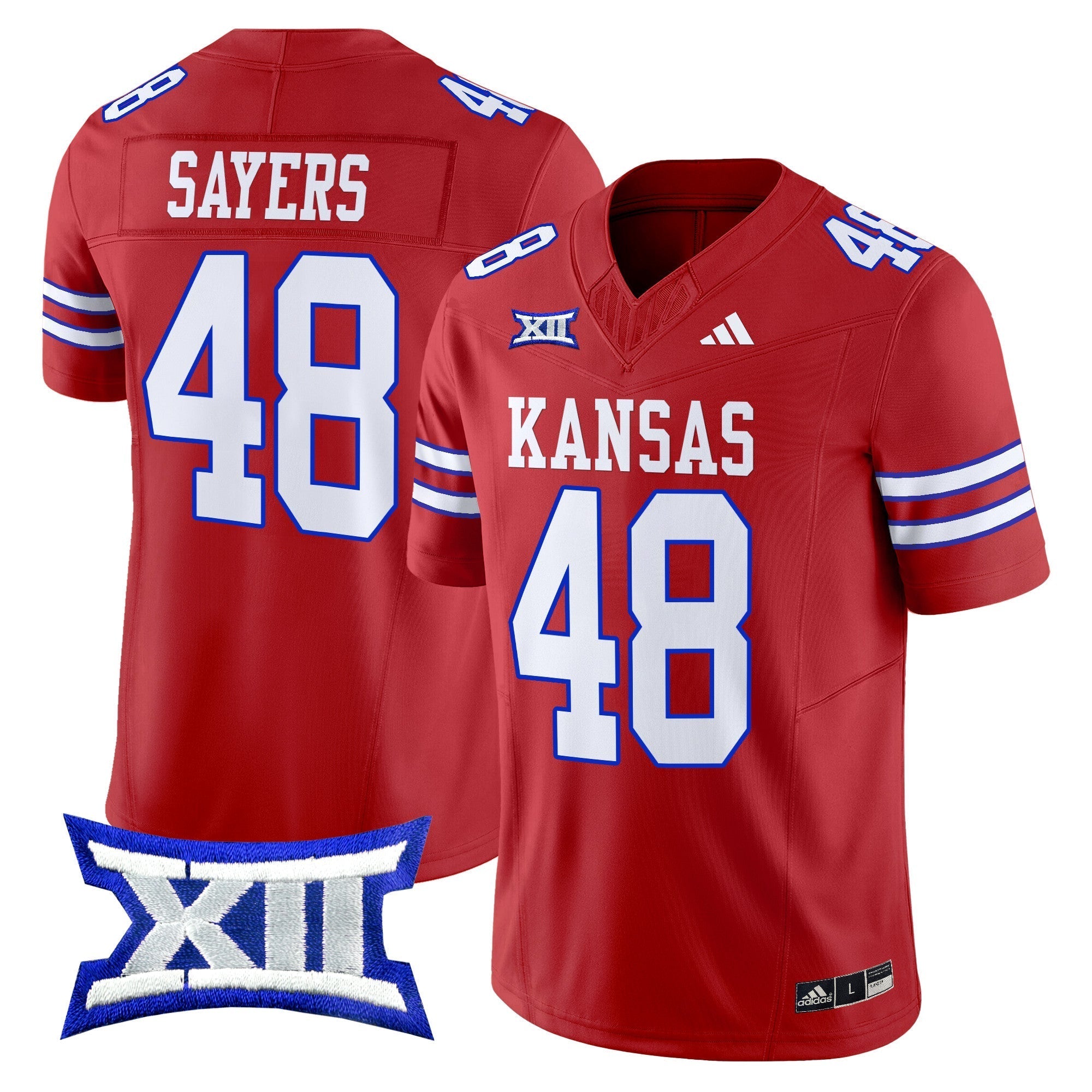 Men Kansas Jayhawks 2024 Vapor Limited Jersey V2 - All Stitched