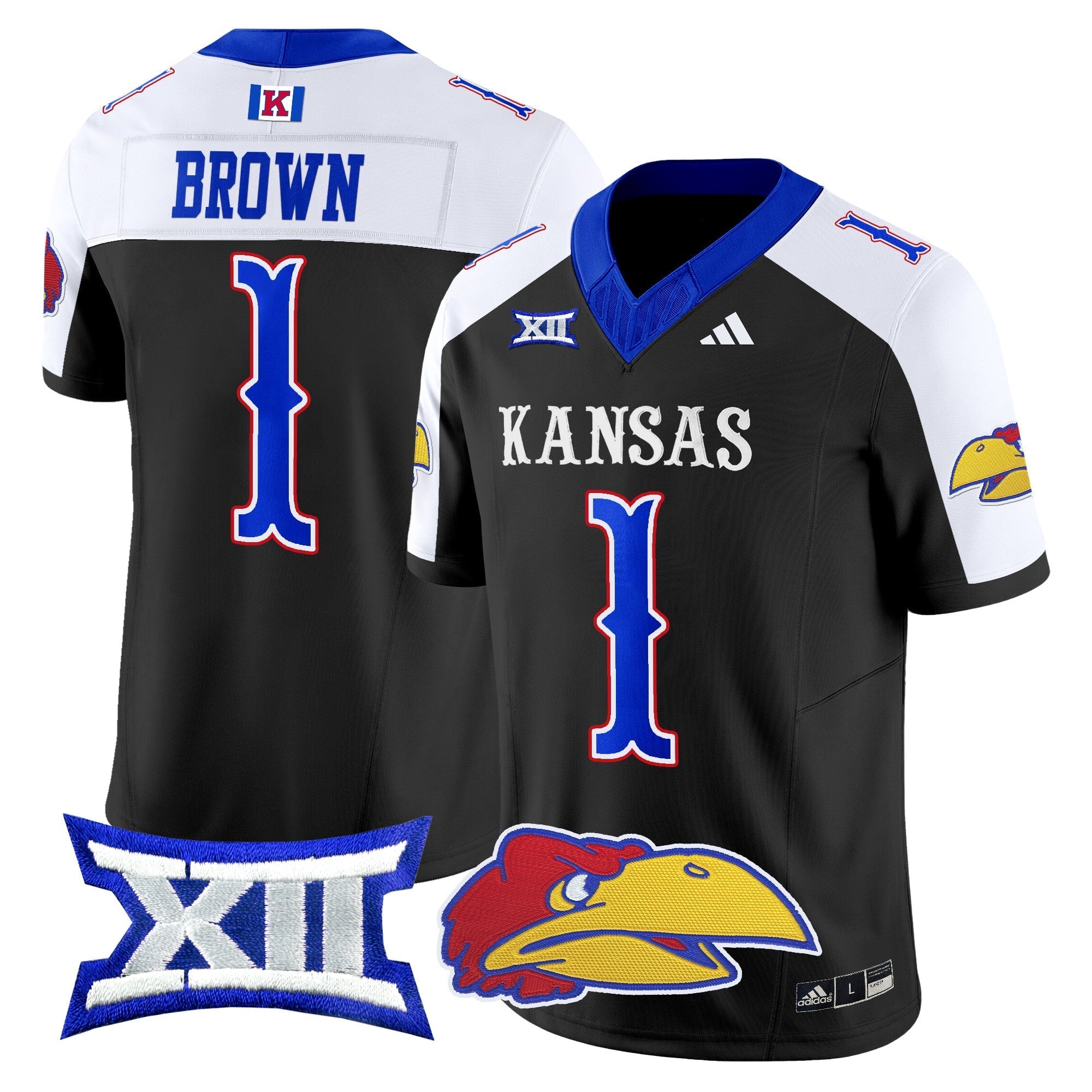 Men Kansas Jayhawks 2024 Vapor Limited Jersey V2 - All Stitched